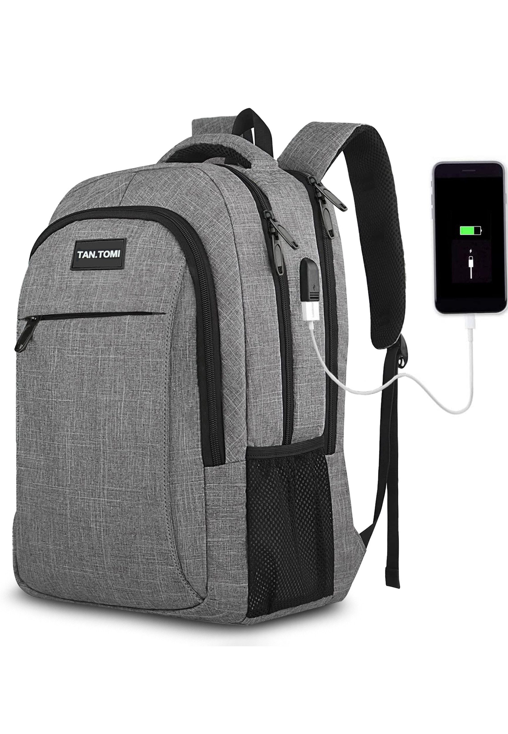 TANTOMI Laptoprucksack Rucksack Herren, Groß Laptop günstig online kaufen
