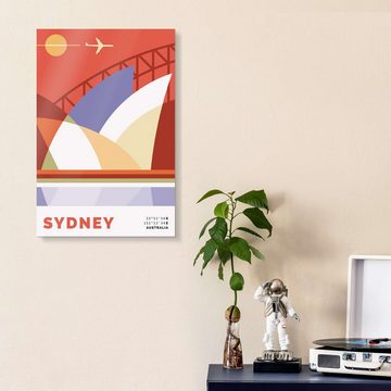 Posterlounge Acrylglasbild Nigel Sandor, Sydney Opera House, Jugendzimmer Lounge Digitale Kunst