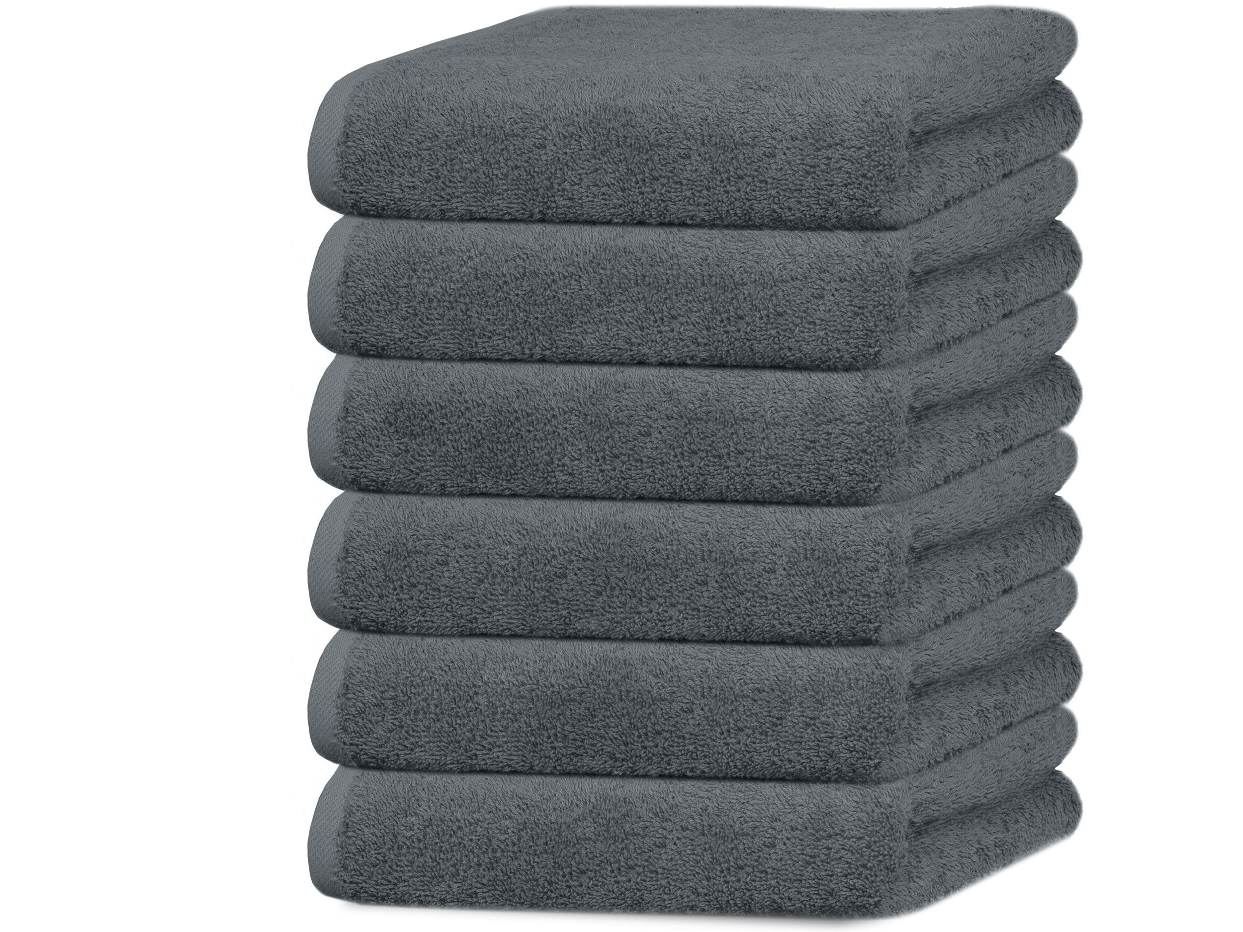 ZOLLNER Handtücher, Walkfrottier (6-St), 50 x günstig online kaufen