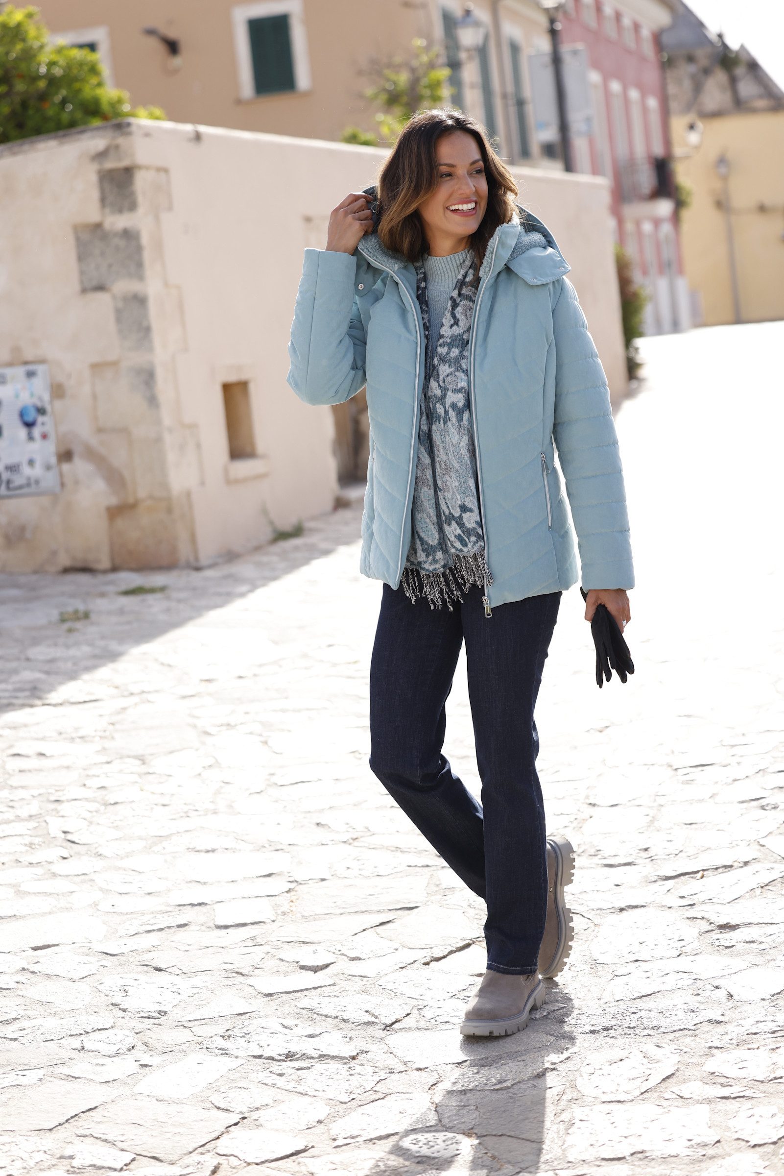 Witt Allwetterjacke Steppjacke Langarm