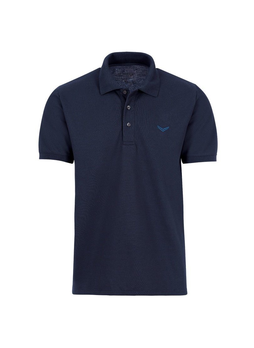 TRIGEMA Piqué-Qualität Trigema navy Poloshirt in Poloshirt