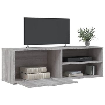 vidaXL TV-Schrank TV-Schrank Grau Sonoma 120x34x37 cm Holzwerkstoff TV-Lowboard