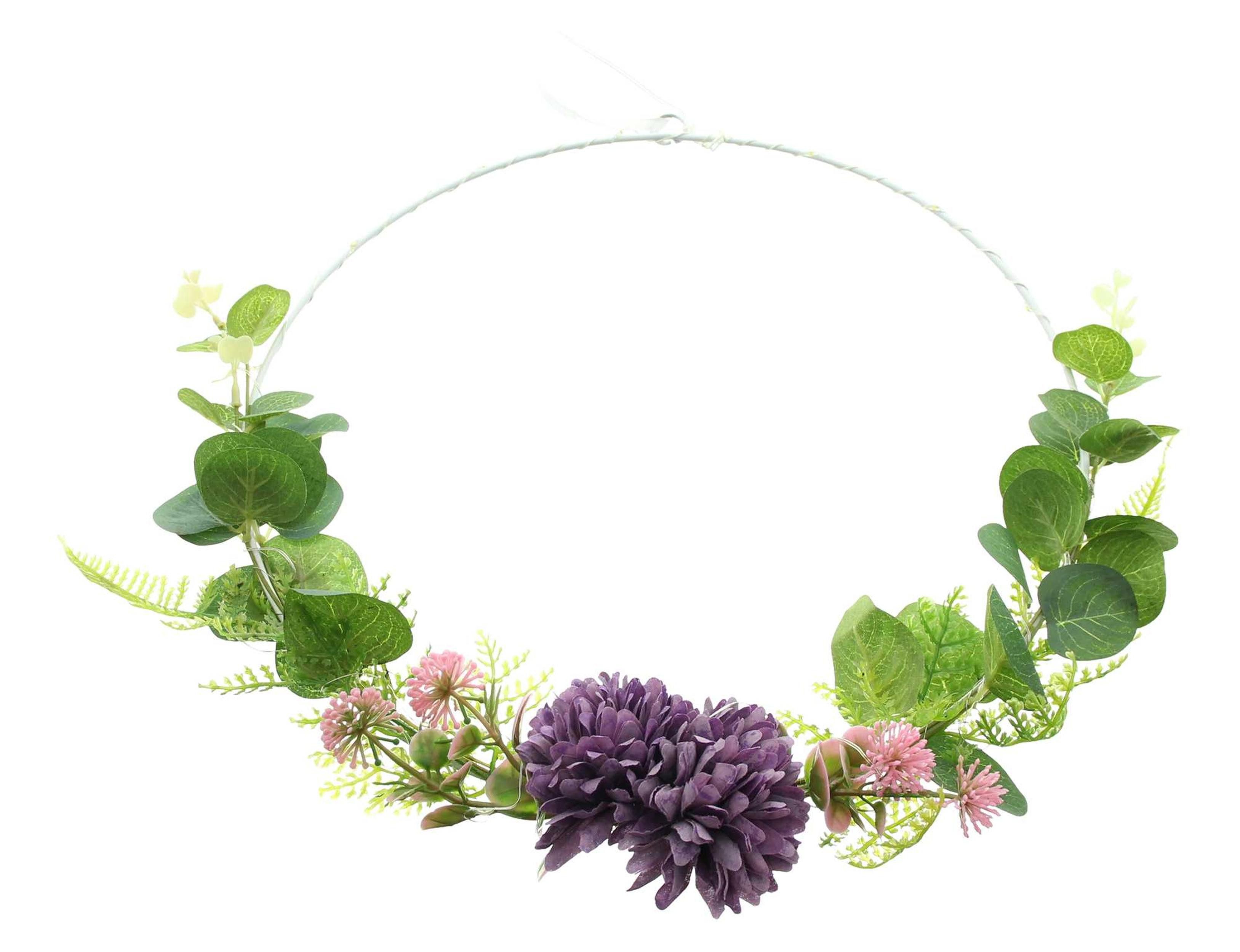 LED Dekoobjekt LED-Ring "Blumen"