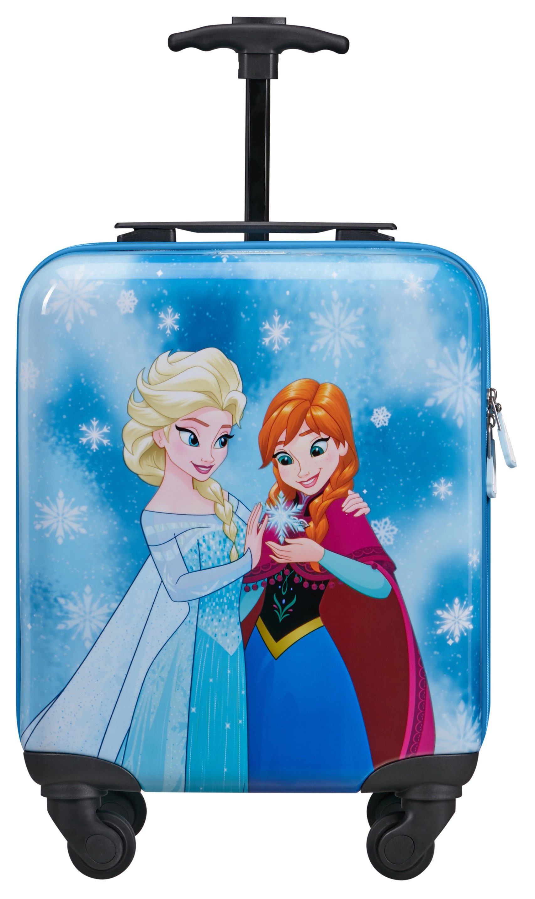 Samsonite Kinderkoffer DAYDREAM DISNEY, Frozen Magic, 4 Rollen, mit arretierbarem und versenkbarem Druckknopf-Trolleysystem