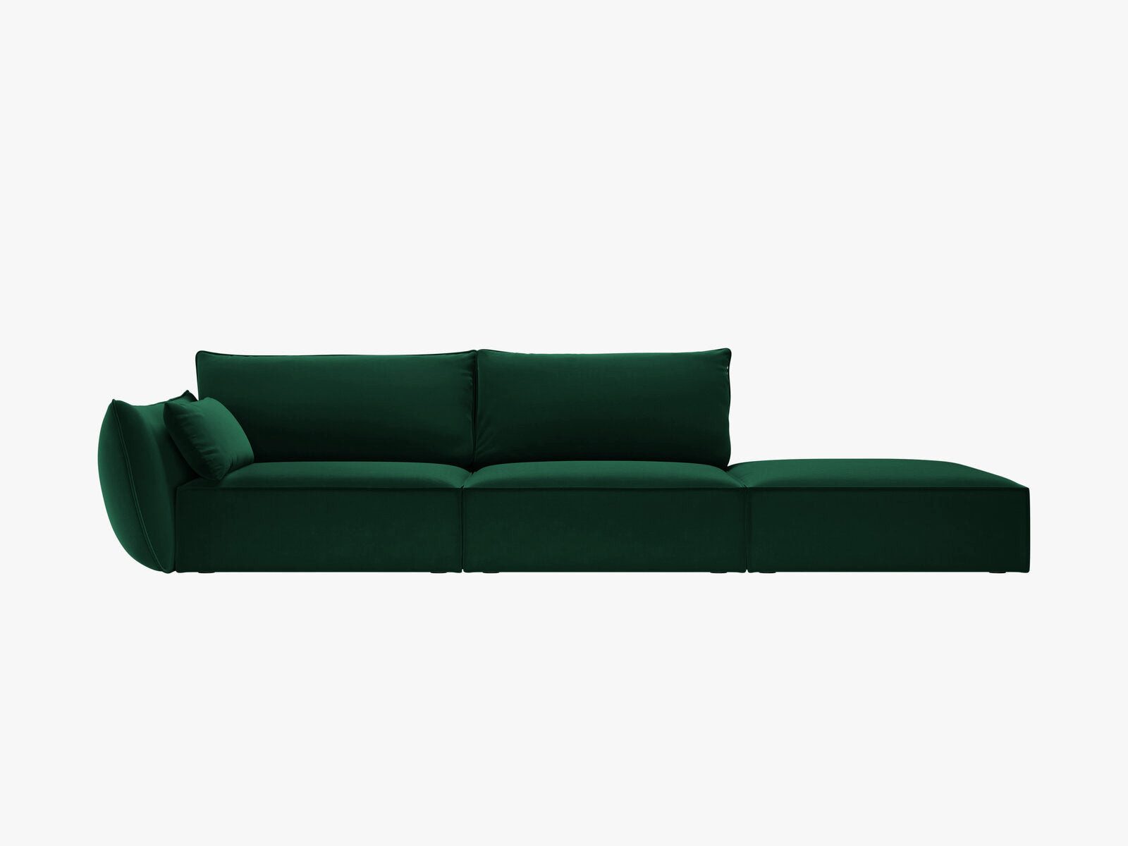 Micadoni Sofa Kaelle, 4-Sitzer, 264 cm breit