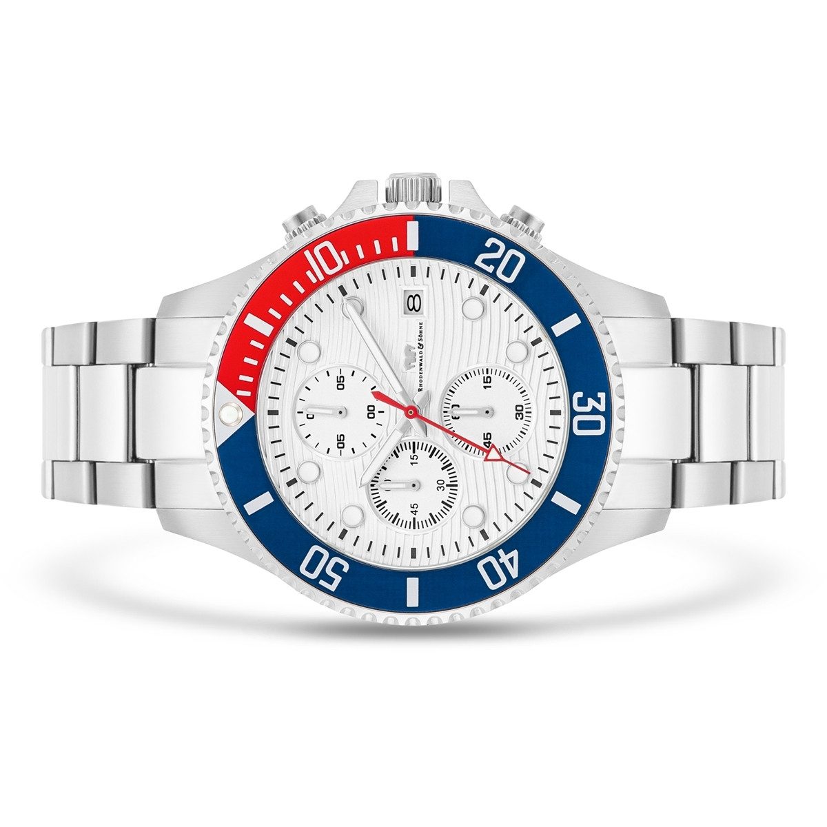 Rhodenwald & Söhne Chronograph Nightstorm silber Nightstorm, Armband aus Ed günstig online kaufen