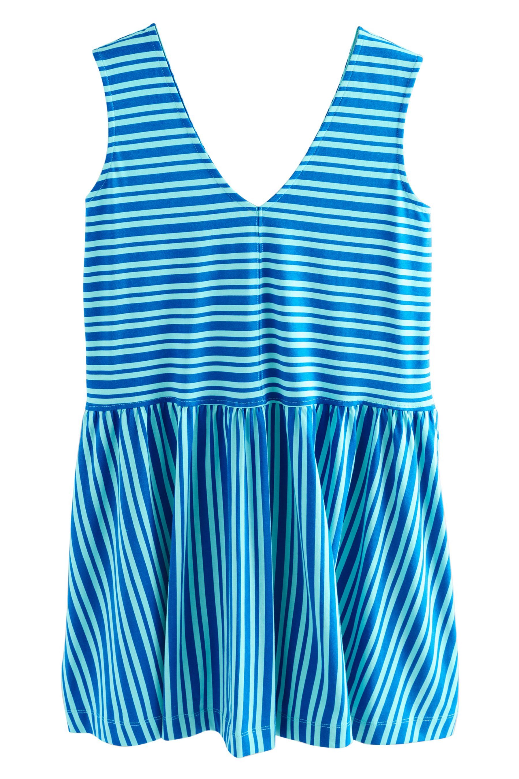Next Minikleid Minikleid mit V-Ausschnitt aus günstig online kaufen