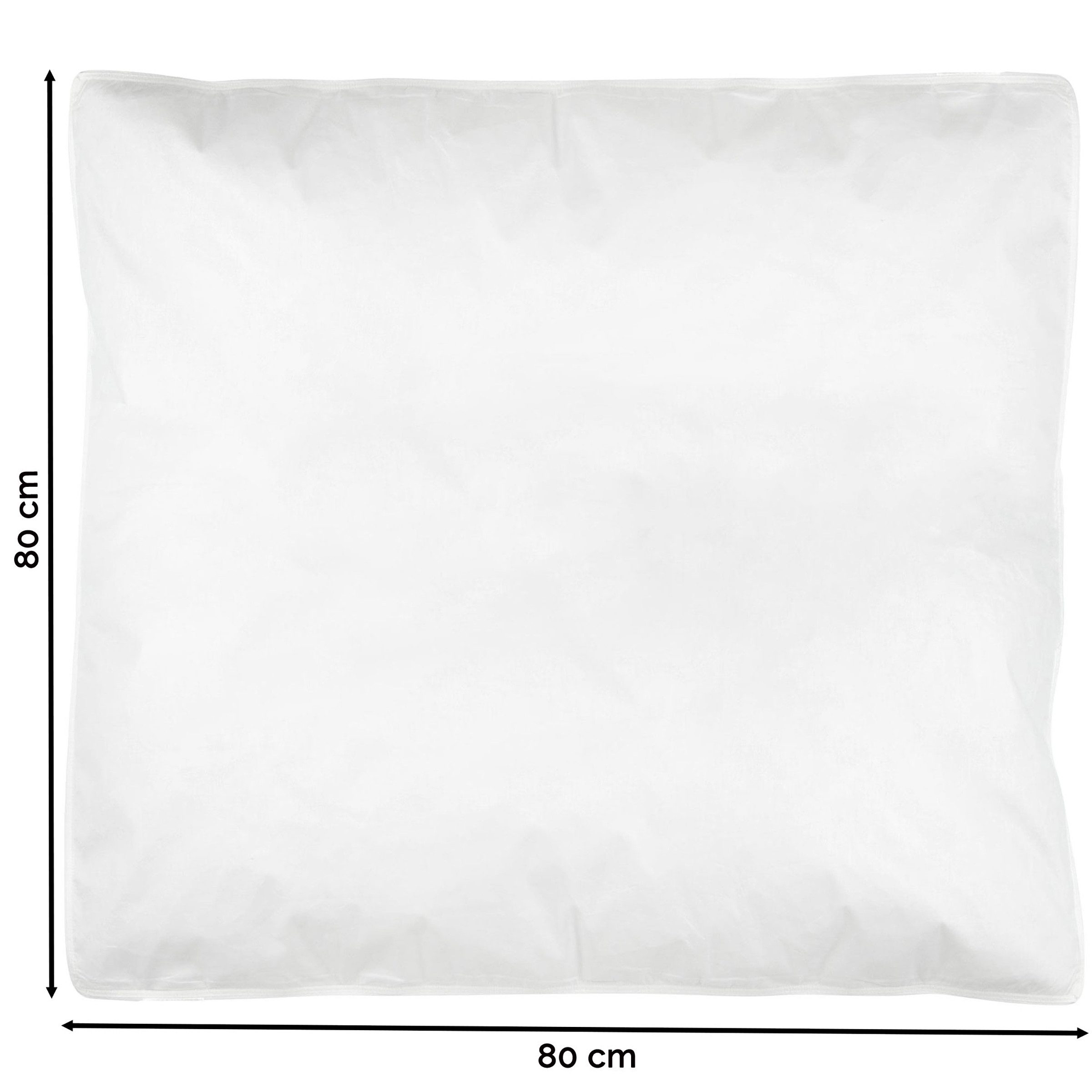 ZOLLNER Kinderbettdecke, Füllung: 70% Federn, 30% Daunen, 80 x 80 cm, 70% Federn, 30% Daunen, vom Hotelewäschespezialisten