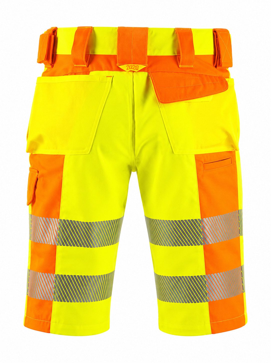 Engelbert Strauss Arbeitsshorts Warnschutz Shorts e.s.motion 2020 Herren Arbeitsshorts Orange Gelb