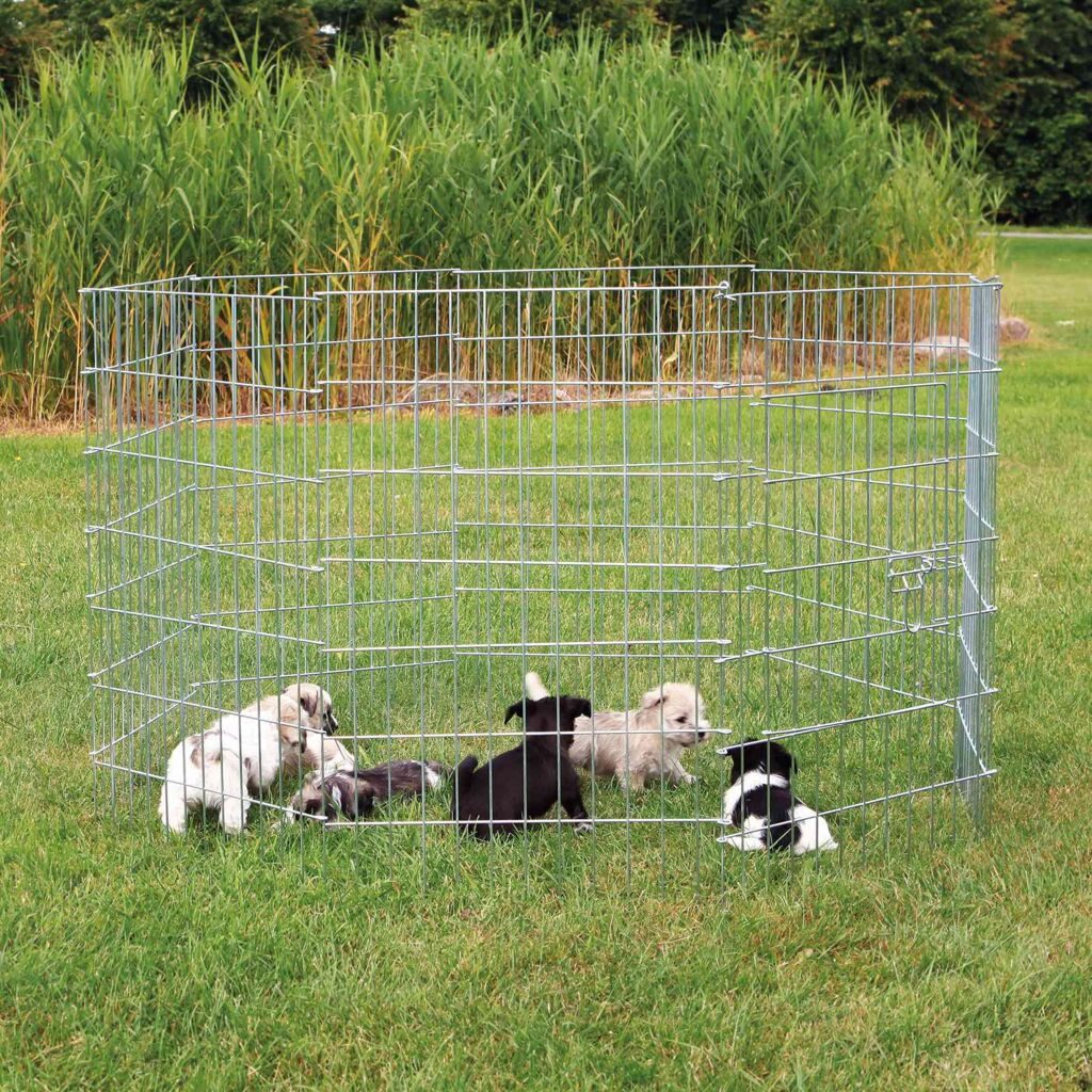 TRIXIE Freigehege Freilauf für kleine Hunde - diverse - ø 154 × 91 cm