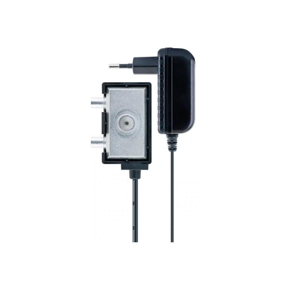 Schwaiger Zweigeräteverstärker 8 dB Schwarz Silber Leistungsverstärker – Bild 3 von 5