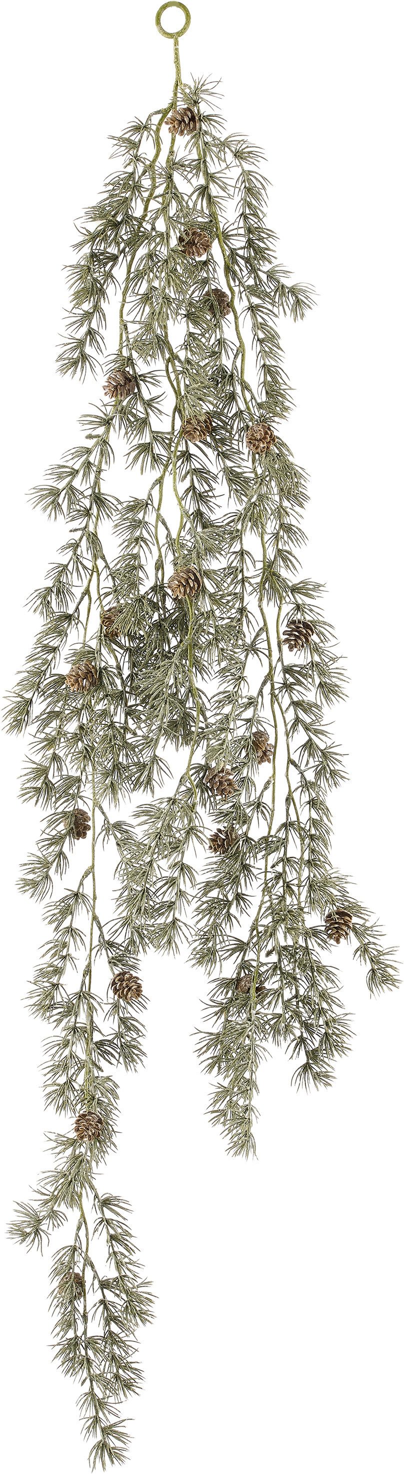 Winterliche Kunstpflanze Weihnachtsgirlande, Hänger Zedern 120cm lang, OTTO home, in white-wash-Optik – Bild 2 von 5