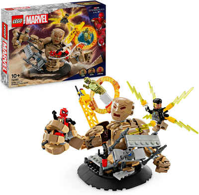 LEGO® Konstruktionsspielsteine Spider-Man vs. Sandman: Showdown (76280), LEGO Super Heroes, (347 St), Made in Europe