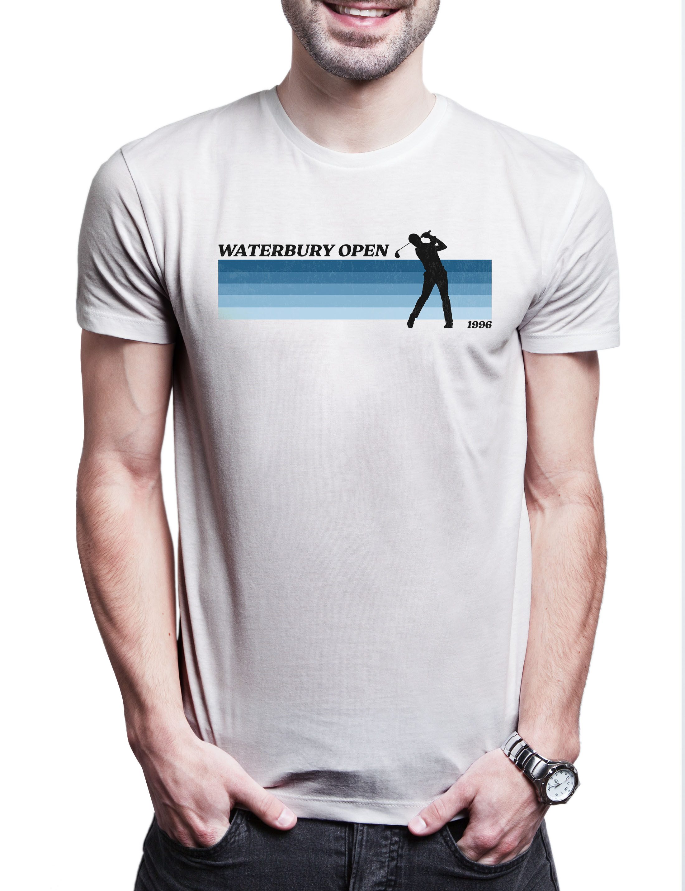Print-Shirt Waterbury Open II Herren T-Shirt Golf Comedy Happy Film Gilmore Movie