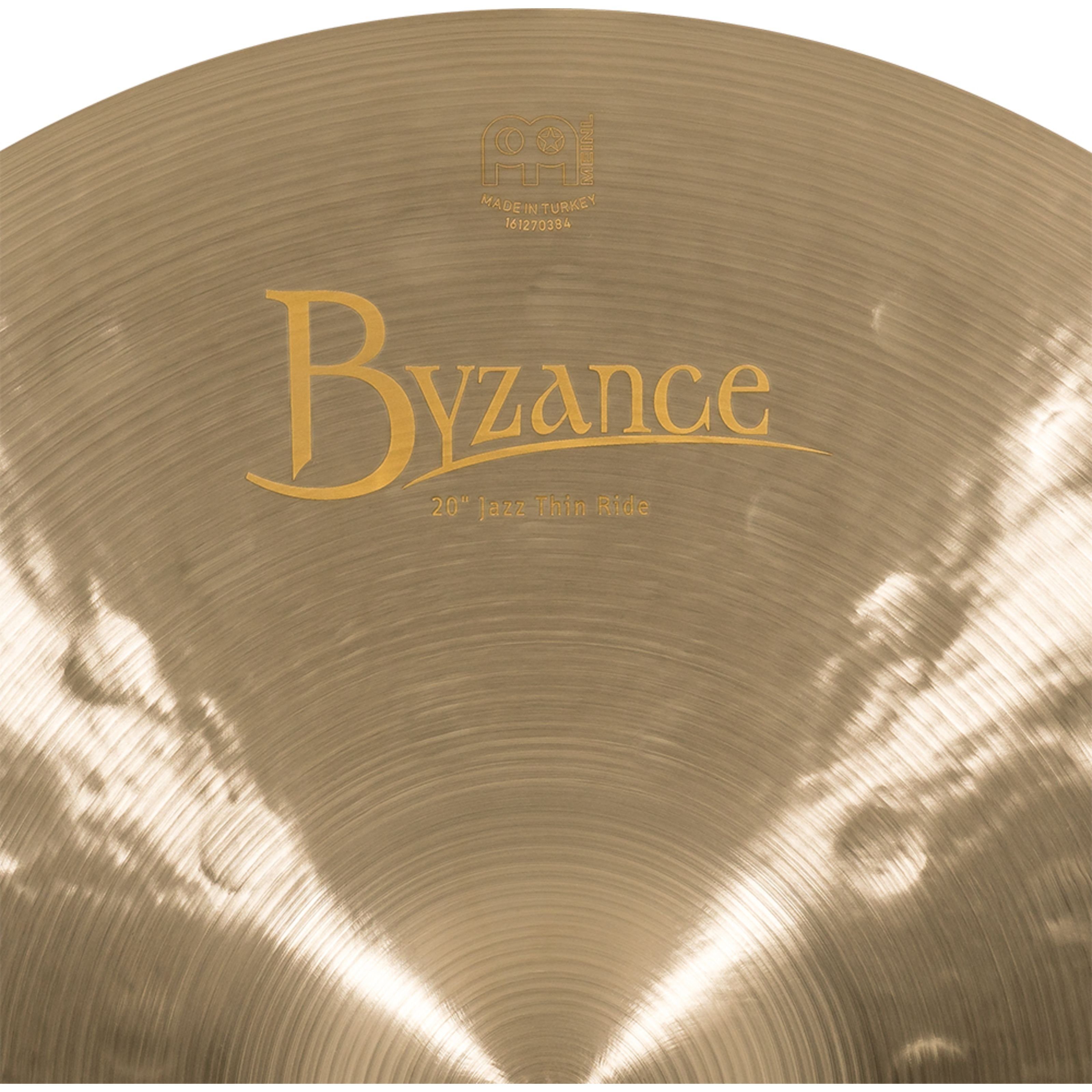 Spielzeug-Musikinstrument, Cymbal Meinl B20JTR Ride Thin Percussion Byzance 20" - Jazz Ride