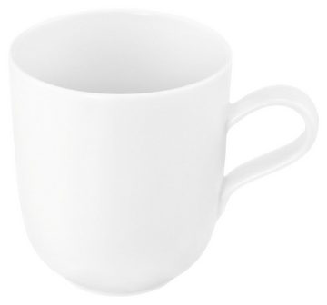 Seltmann Weiden Becher Kaffeebecher LIBERTY UNI, Weiß, Ø 8,5 cm, Porzellan