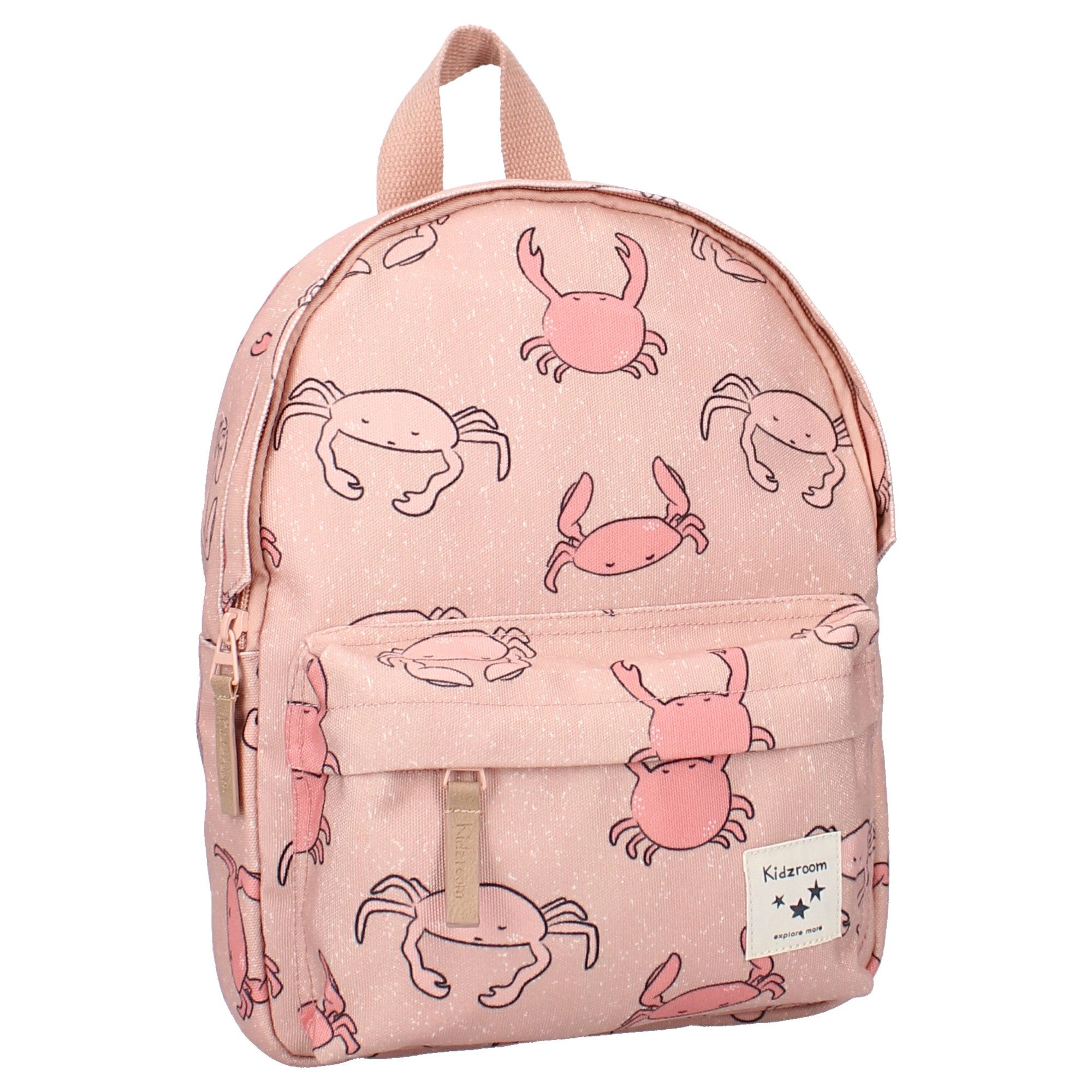 Vadobag Cityrucksack Paris Full of Wonders, mit niedlichem Krebs-Allover-Print