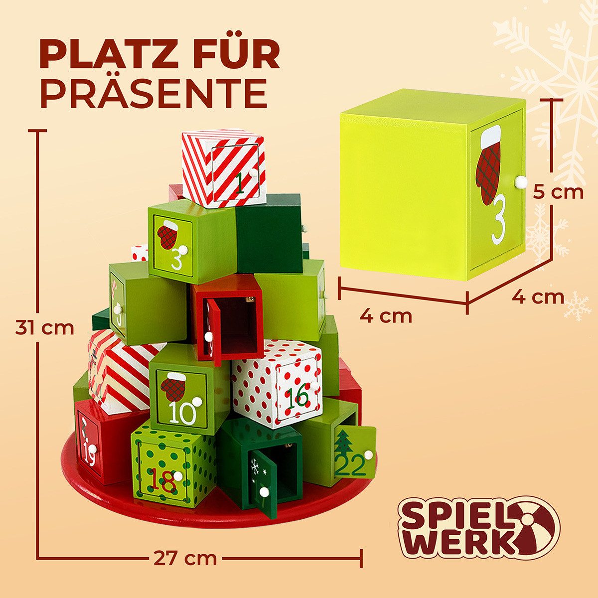 Spielwerk Adventskalender (24-tlg) – Bild 5 von 5