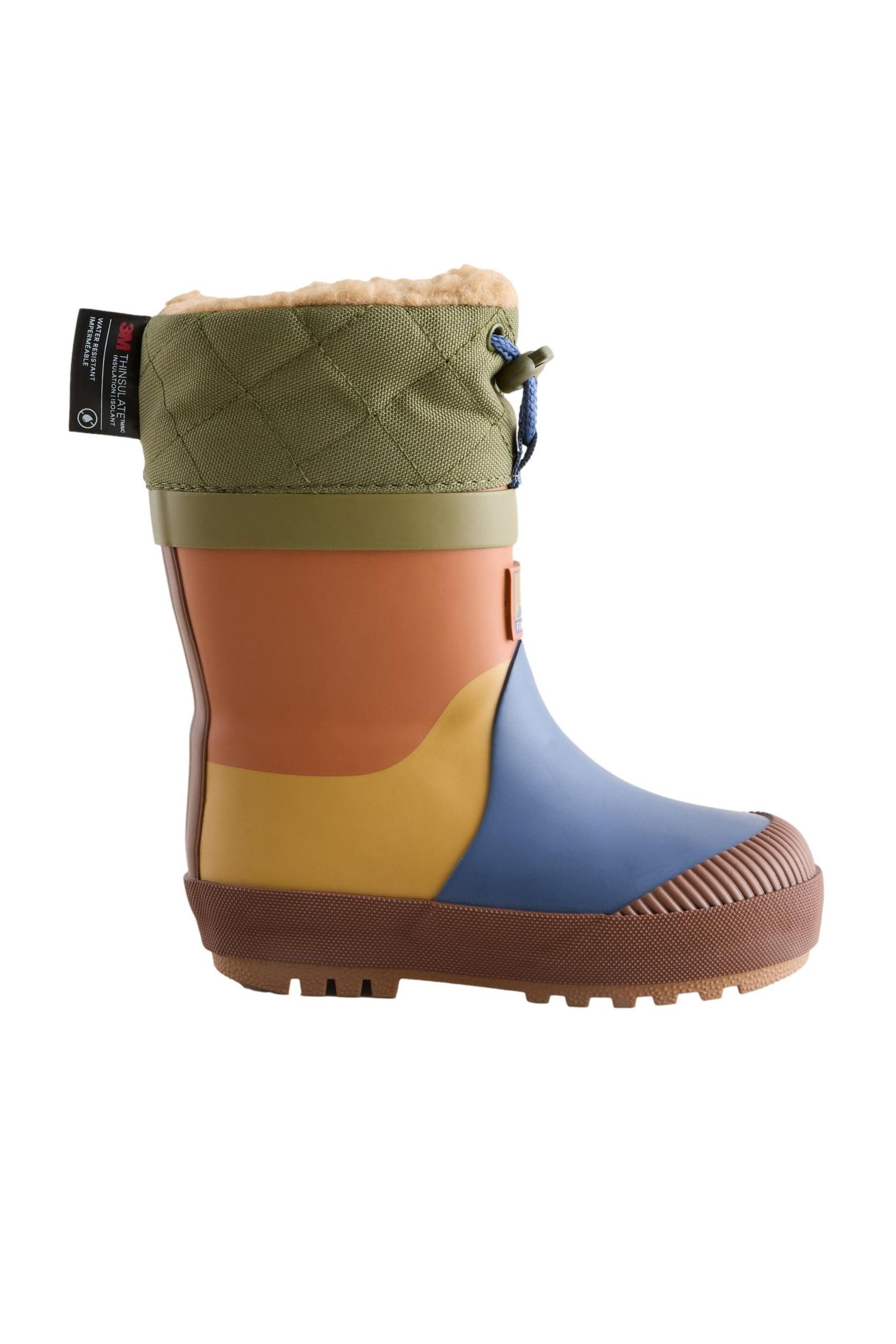 Next Thinsulate™ Gefütterte Gummistiefel mit Manschette günstig online kaufen
