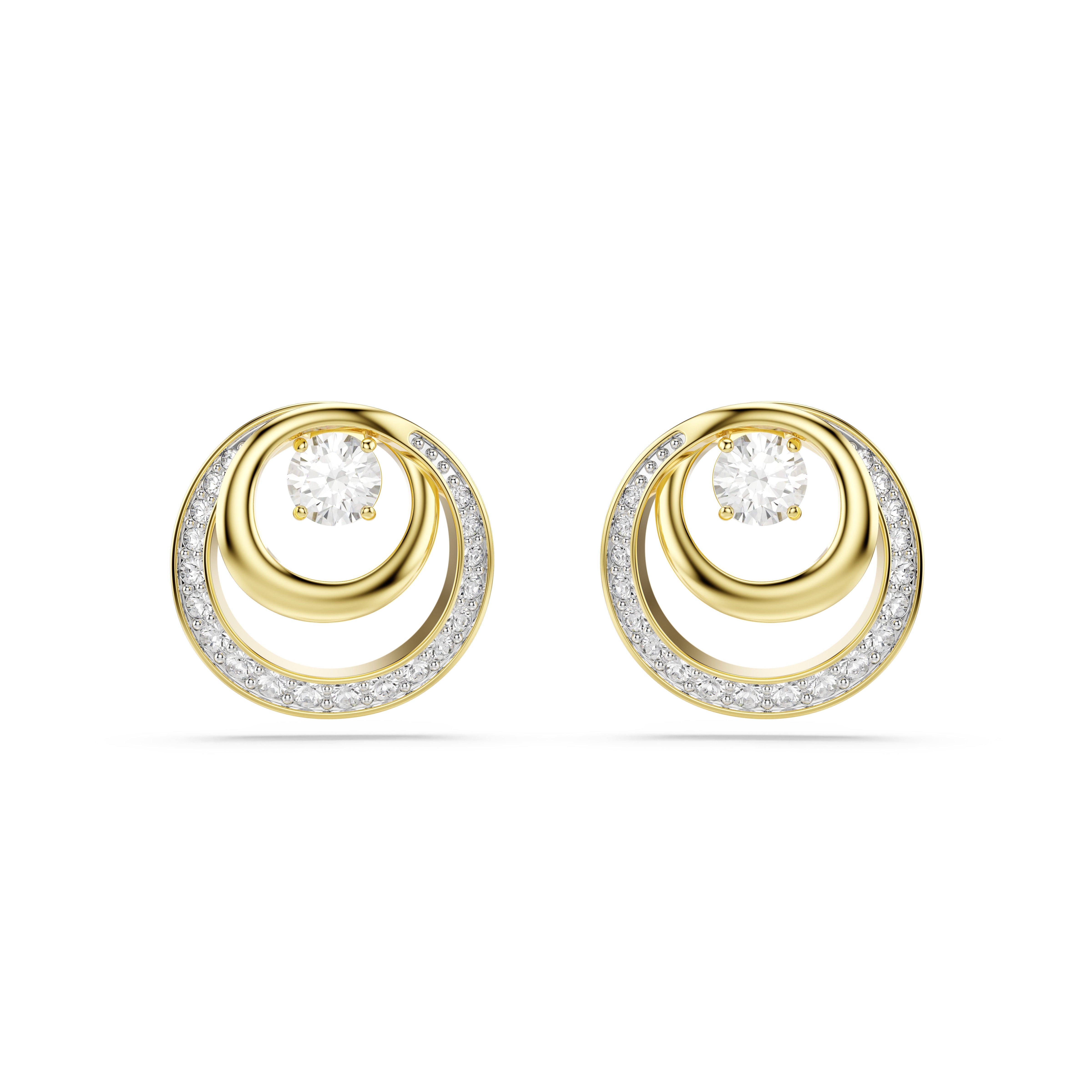Swarovski Paar Ohrstecker Schmuck Geschenk Hyperbola Ohrringe, mit Swarovski® Kristall