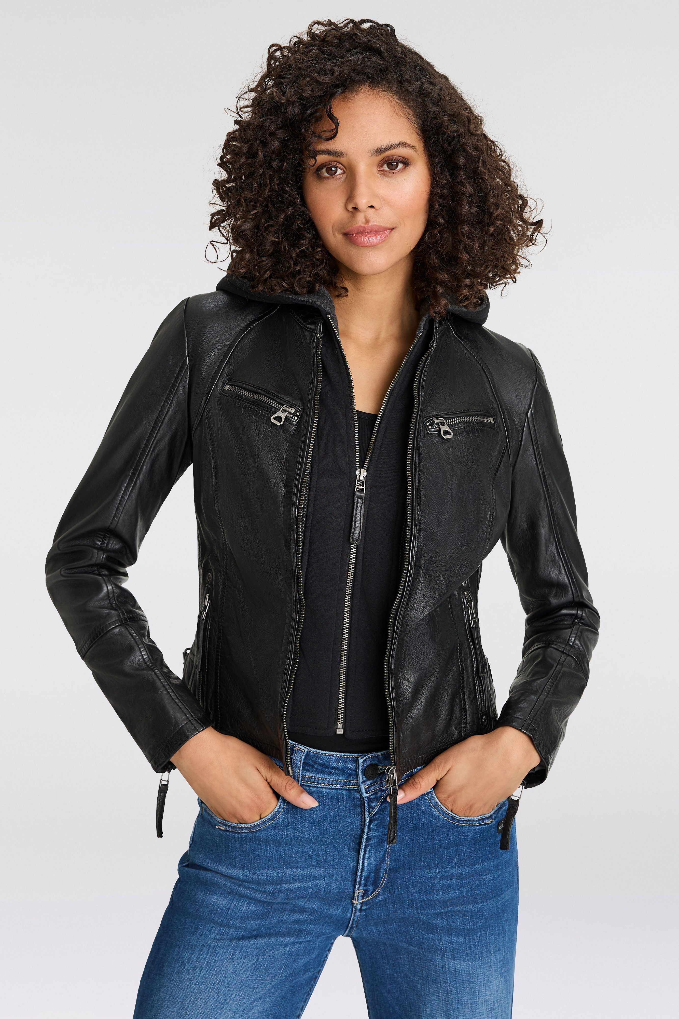 Mauritius Lederjacke NOLA Two-in-One Style - günstig online kaufen