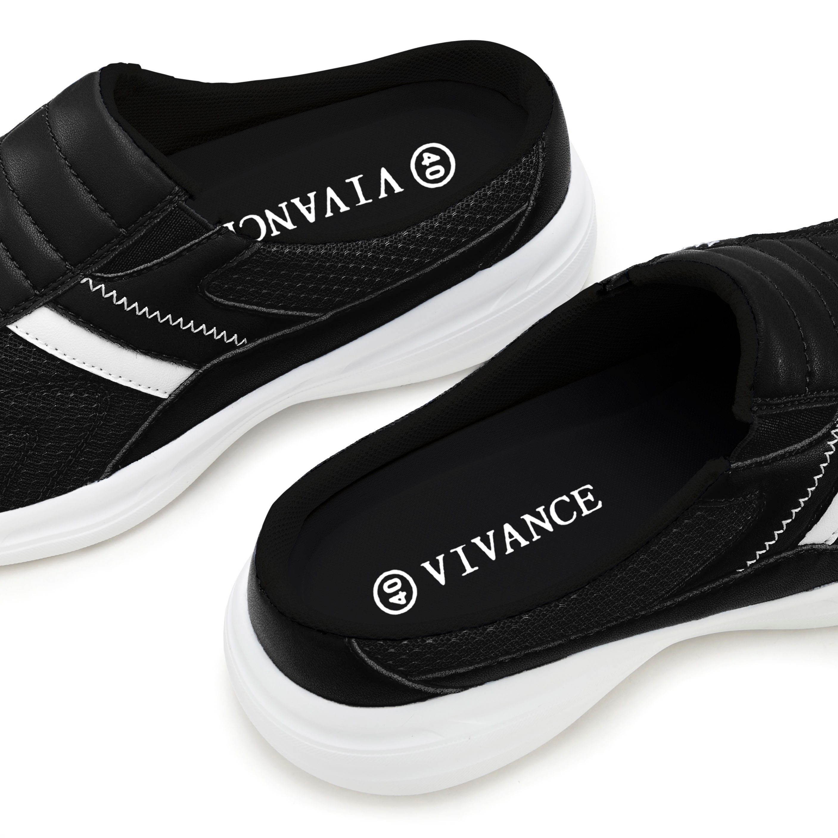 Vivance by Lascana Slip-On-Sneaker, Sneaker, Freizeitschuh, Halbschuh, Sabot zum Reinschlüpfen Unisex VEGAN – Bild 5 von 5