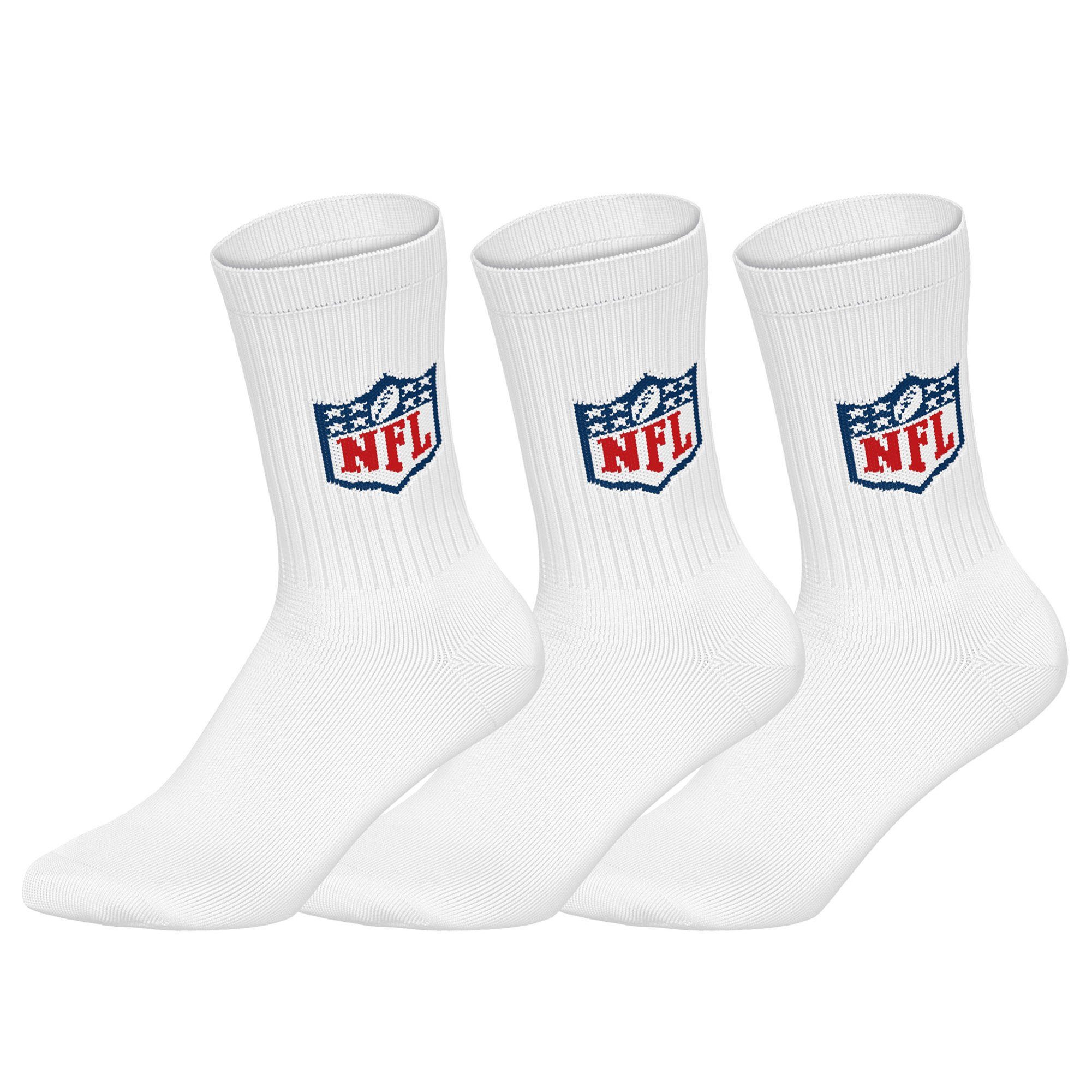 NFL Kurzsocken Unisex Носки 3er Pack Baumwolle (Packung, 3er Pack)