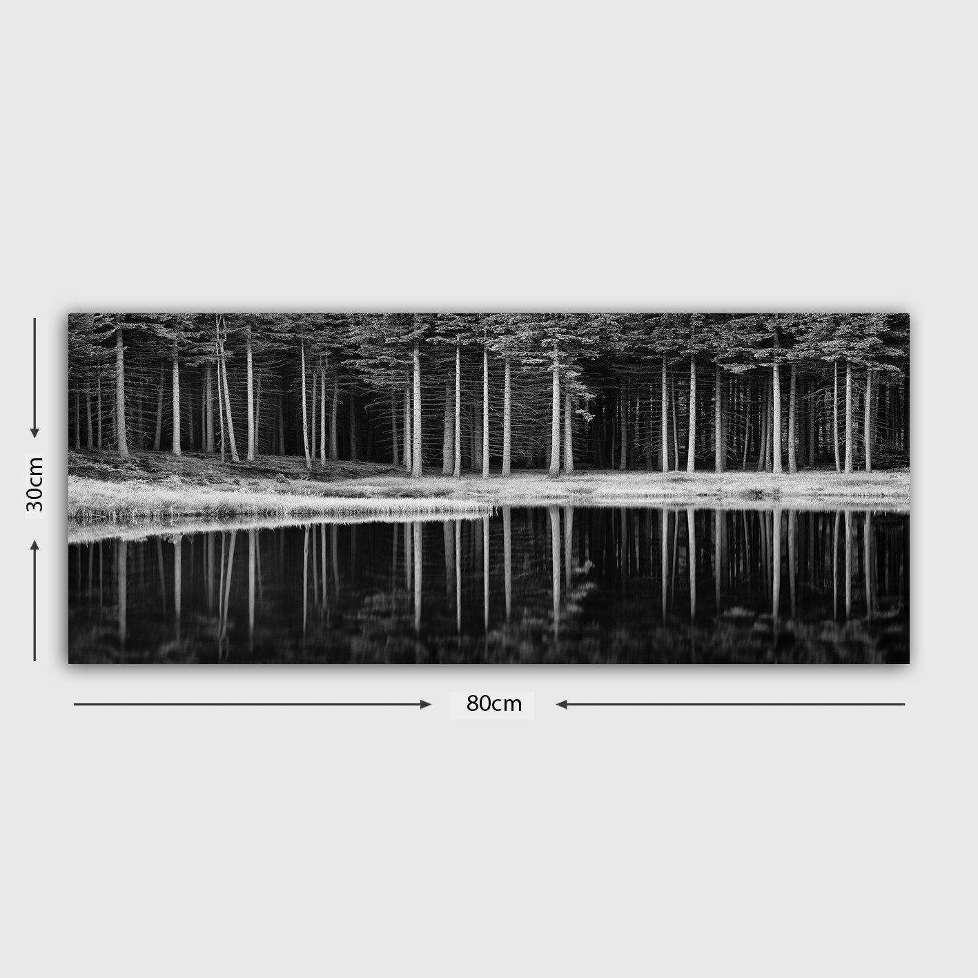 Wallity Leinwandbild TNS1674, 30 Bunt, 80 x Leinwand 100% cm