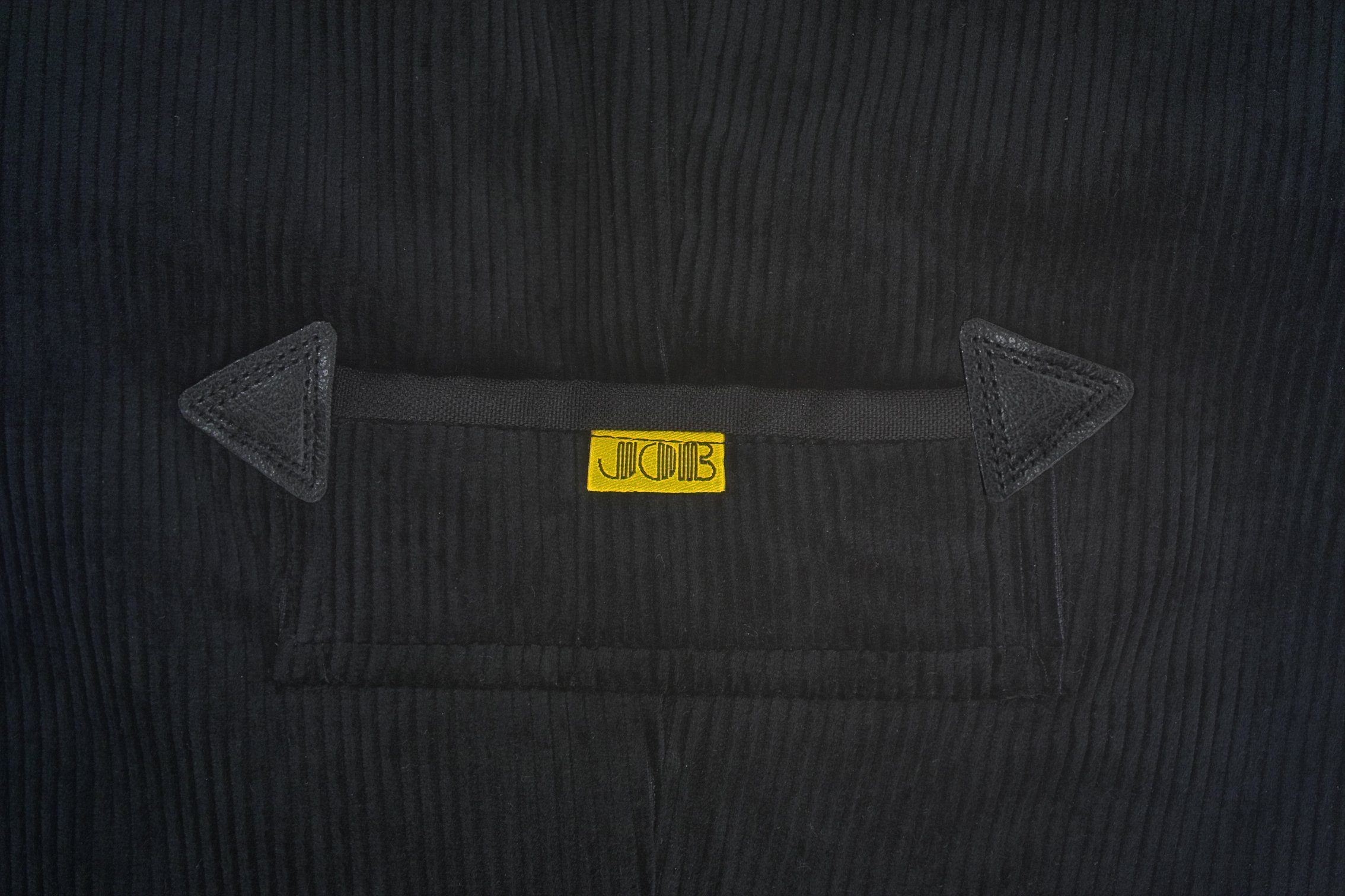 JOB Arbeitshose Zunfthose Genua-Cord schwarz gerade Form