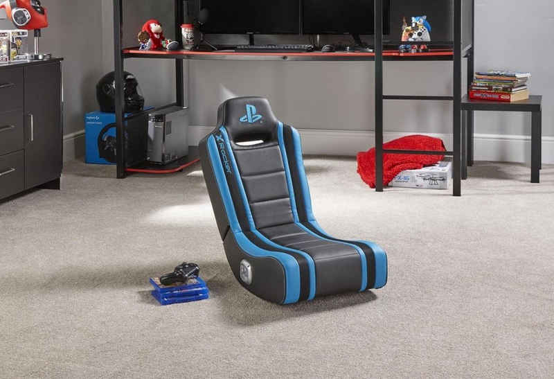 X Rocker Gaming Chair X Rocker Officially Licensed Geist 2.0 Stereo Audio Floor Rocker For PlayStation
