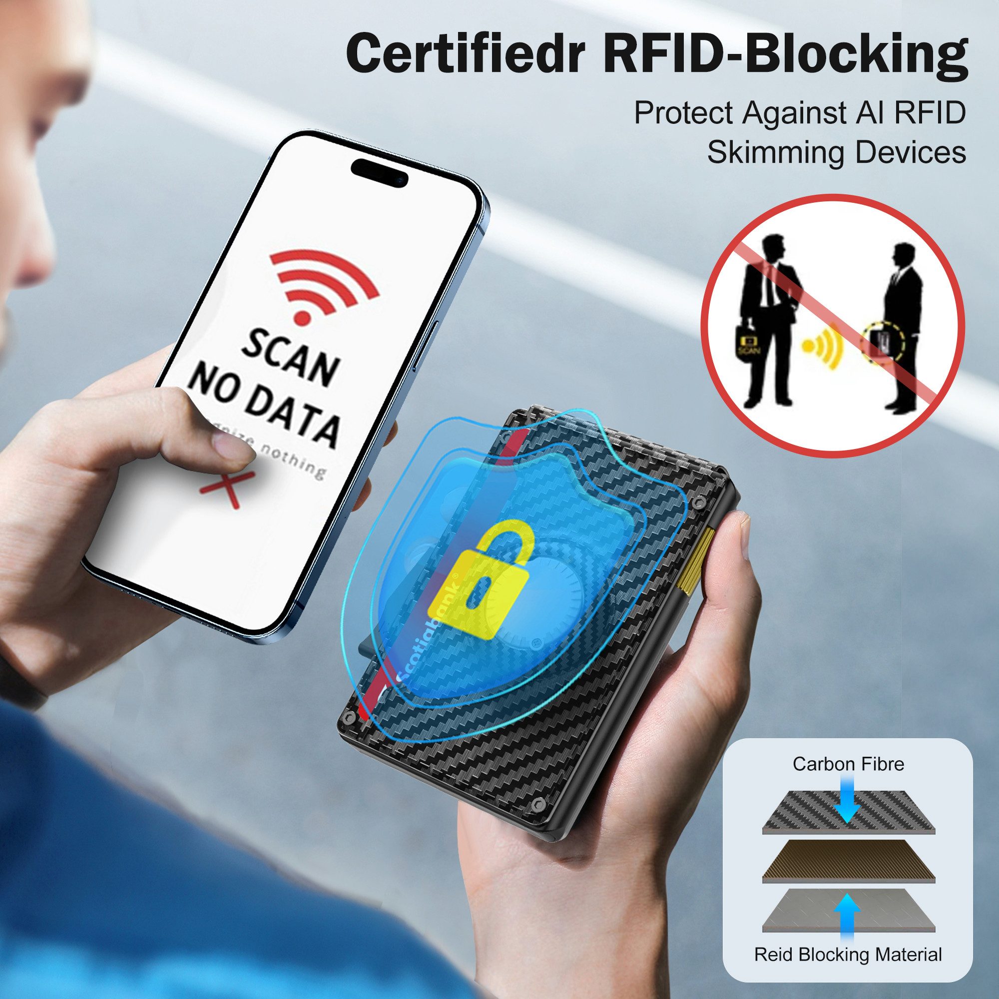 Forrlite Geldbörse Geldbörse Herren,Karten Geldbeutel Herren mit Airtag Slim Wallet (Große Kapazität Pop-up Portmonee AirTag für 12 Karten & 2 Ausweis,RFID Geldbörse Smart Wallet for Men mit Münzfach,Schwarz( AirTag ist nicht im Lieferumfang enthalten), IP67 Android Tracker Bluetooth KeyFinder für Koffer/Gepäck/Brieftasche