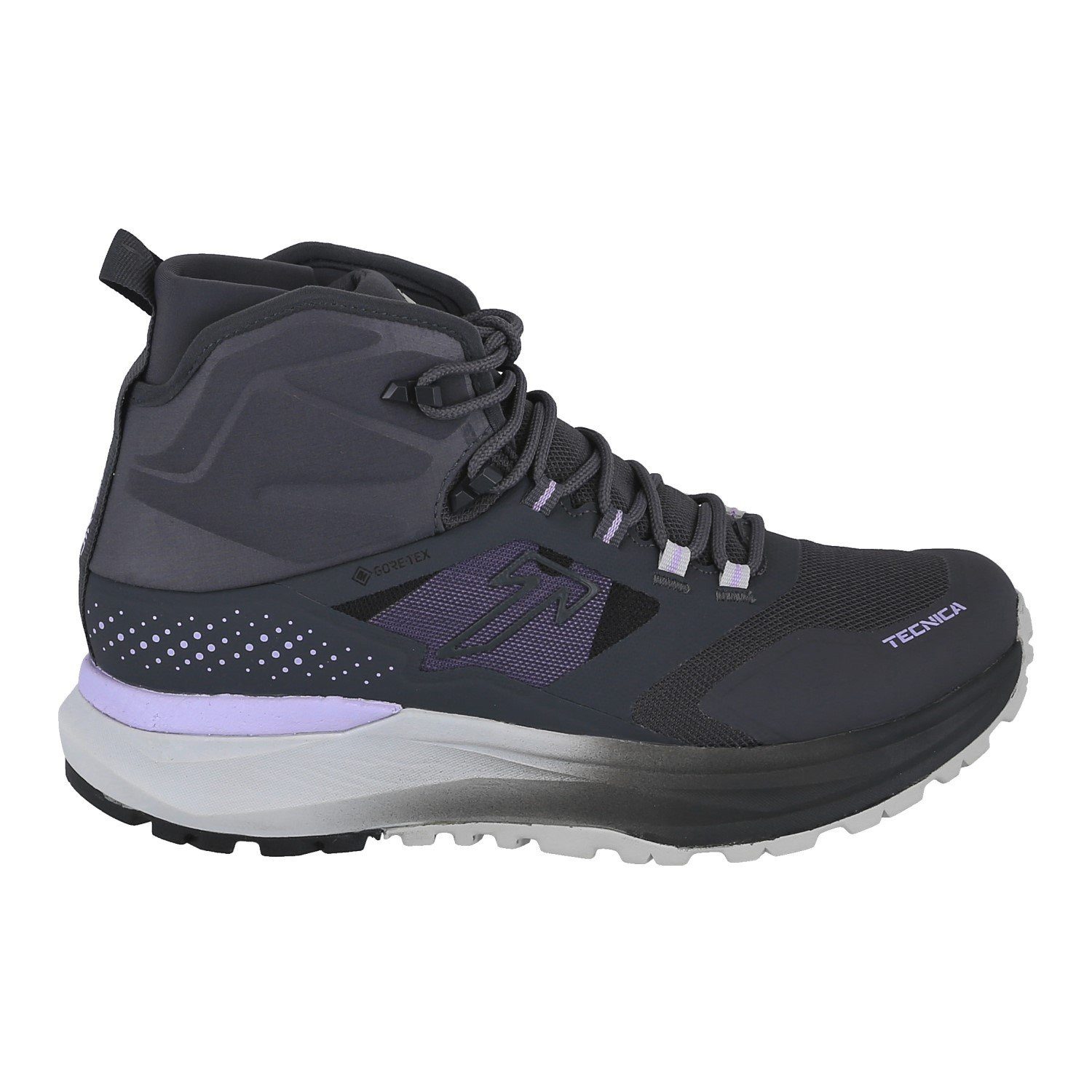 TECNICA Agate S MID GTX (wasserdicht, Synthetic, Speed-Hiking) grau/lavender Wanderschuh