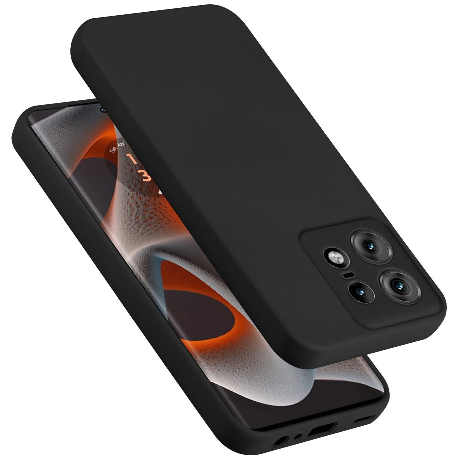 Cadorabo Handyhülle für Samsung Galaxy POCKET Hülle Motorola Edge 50 Pro, Flexible Hülle TPU Silikon Schutzhülle Back Cover Case