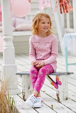 KIDSWORLD Longpullover für kleine Mädchen mit niedlichen Herzen