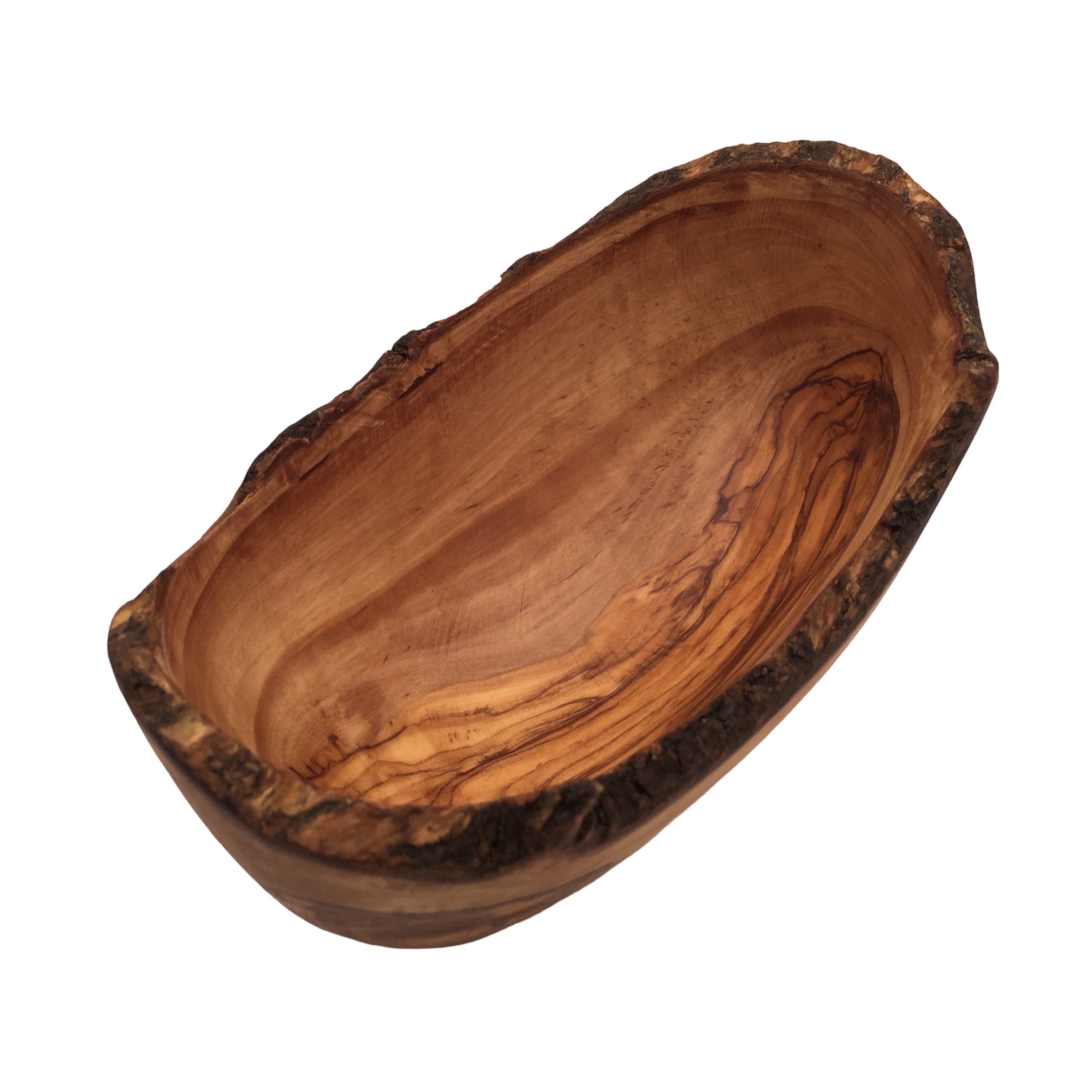 medina mood Snackschale - Schale Rustikal oval "The Real Rustic" aus Olivenholz