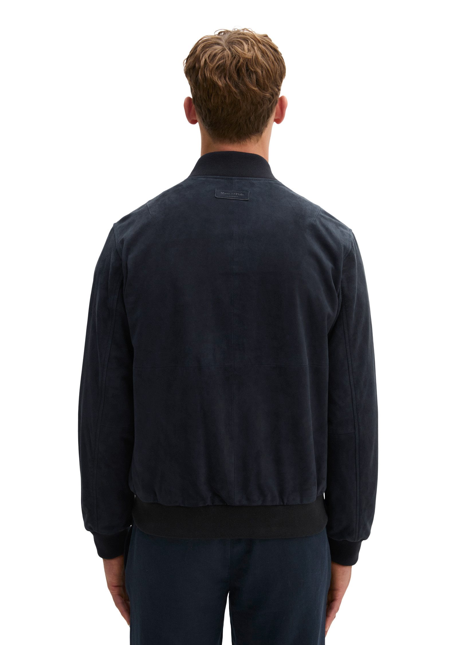 Marc O'Polo Lederjacke aus geschmeidigem Ziegenleder
