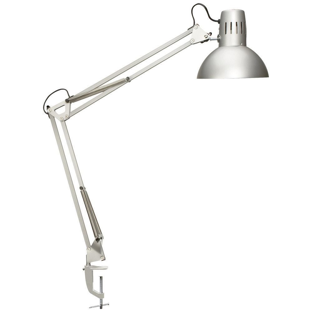 Maul Tischleuchte Maul 8201195 LED-Klemmleuchte LED E27 7 W Silber