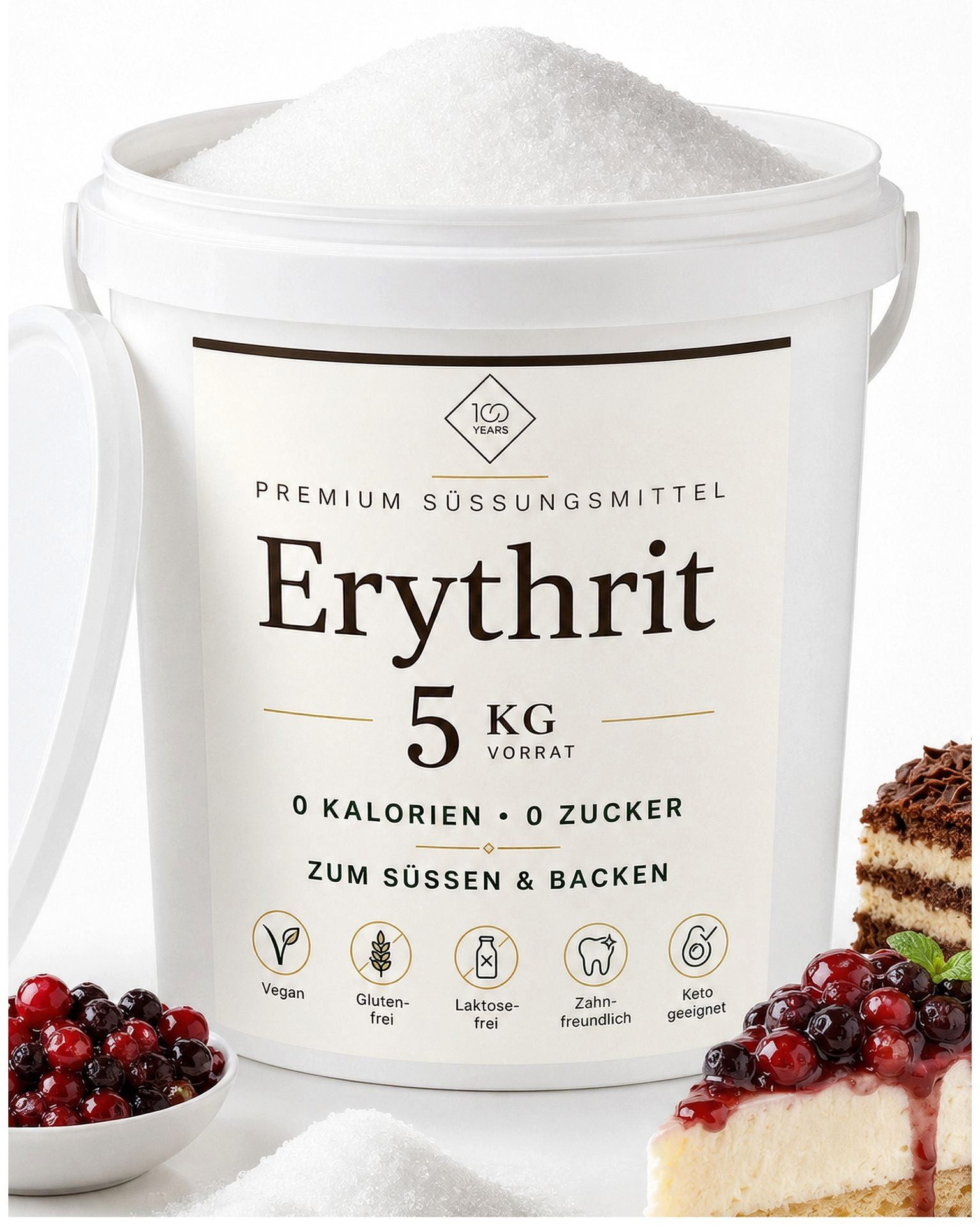Süßungsmittel 100years - Erythrit