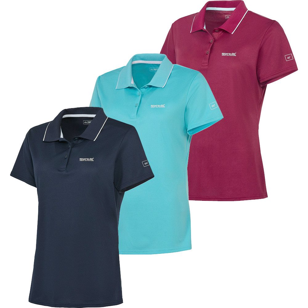 Regatta Funktionsshirt (Set, 3er-Pack) Schnelltrocknend, atmungsaktiv günstig online kaufen
