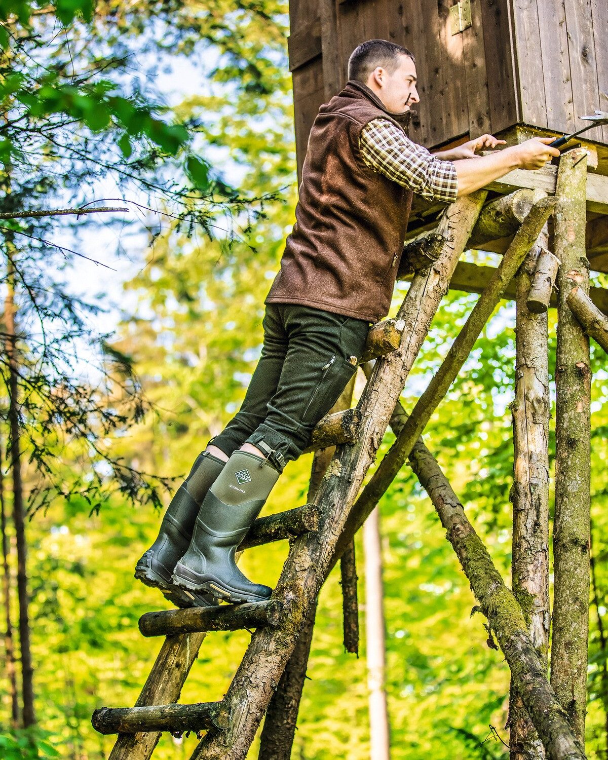 Muck Boots Thermo-Gummistiefel Muckmaster Gummistiefel Stoßdämpfend, Wärmeisolation