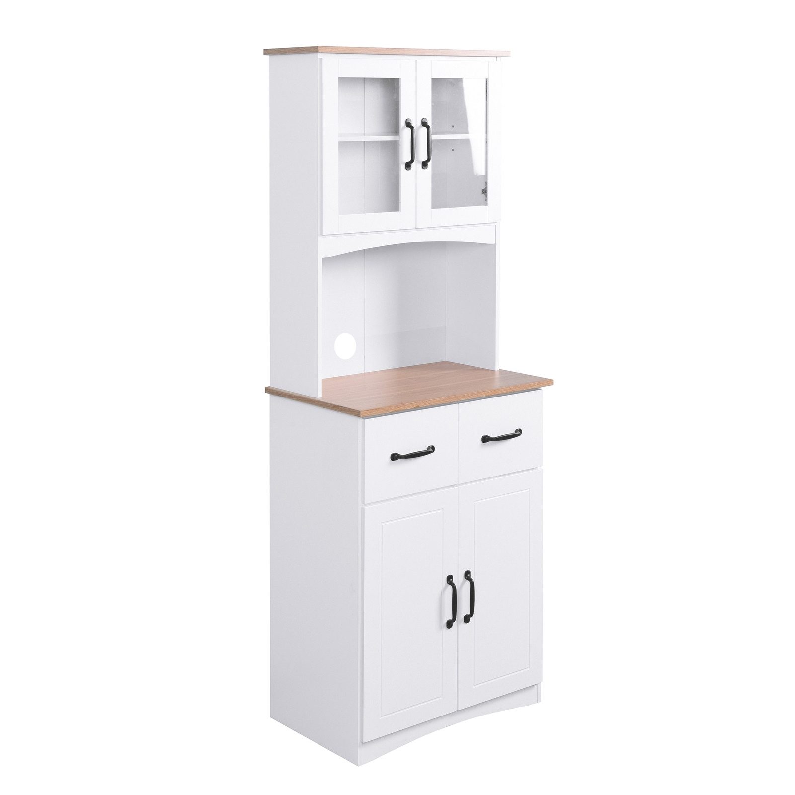 HTI-Living Midischrank Küchenbuffet Landhausstil Weiß (Stück, günstig online kaufen