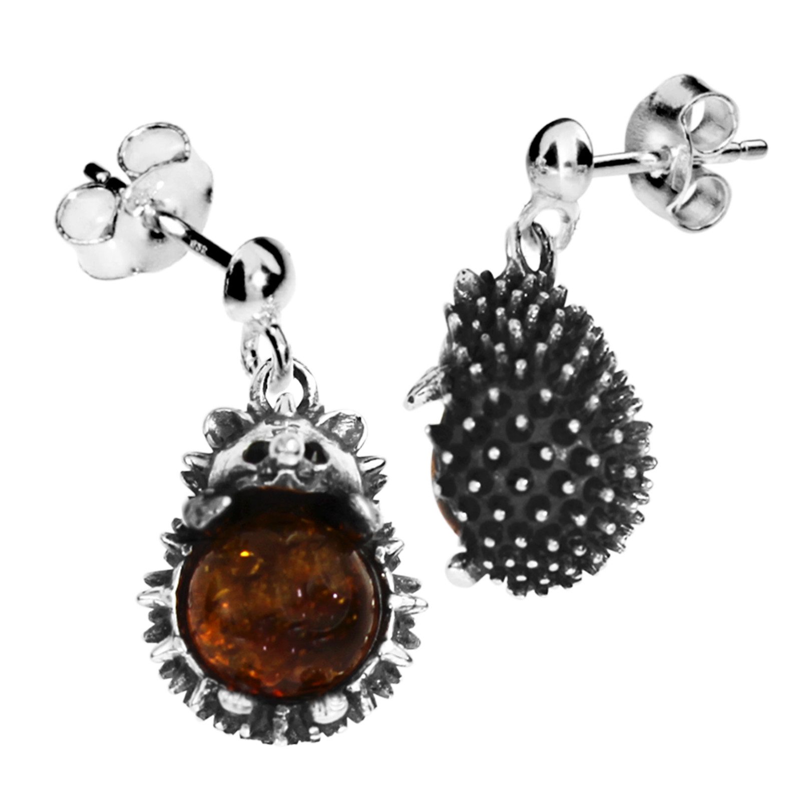 OSTSEE-SCHMUCK Paar Ohrstecker Ostsee-Schmuck Ohrstecker Igel Ohrstecker Ig günstig online kaufen