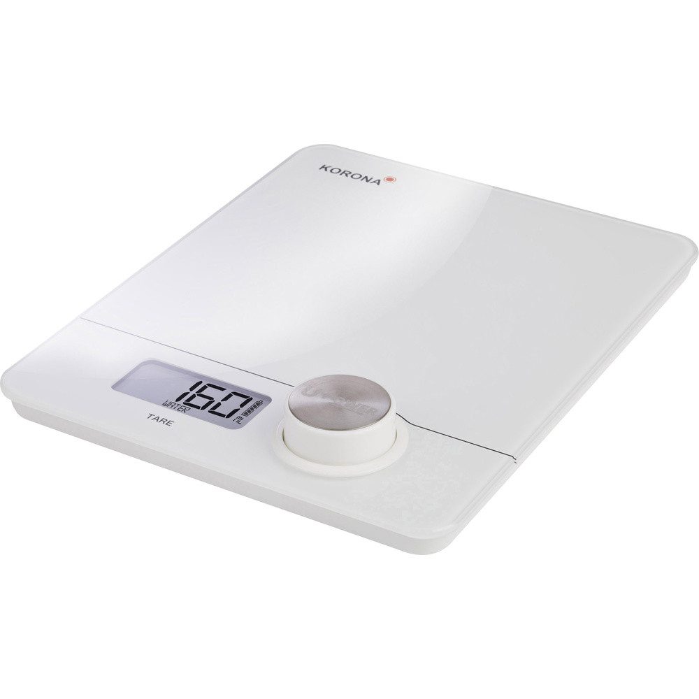 KORONA Küchenwaage Korona Pia Küchenwaage digital Wägebereich (max)=5 kg Weiß 230 x 190