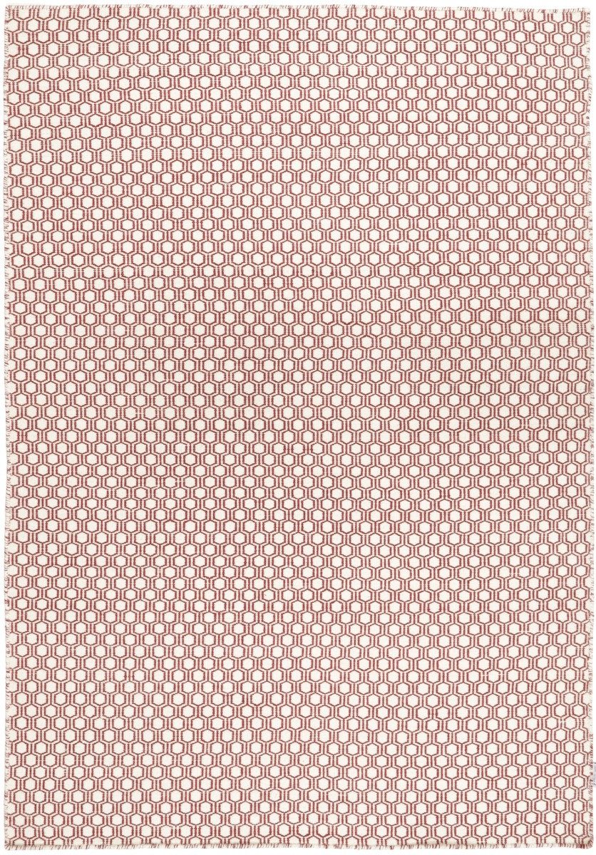 Carpet Avenue Teppich Kelim Dhorri Diamond - Rot 230x160, Rechteck, Höhe: 4 mm