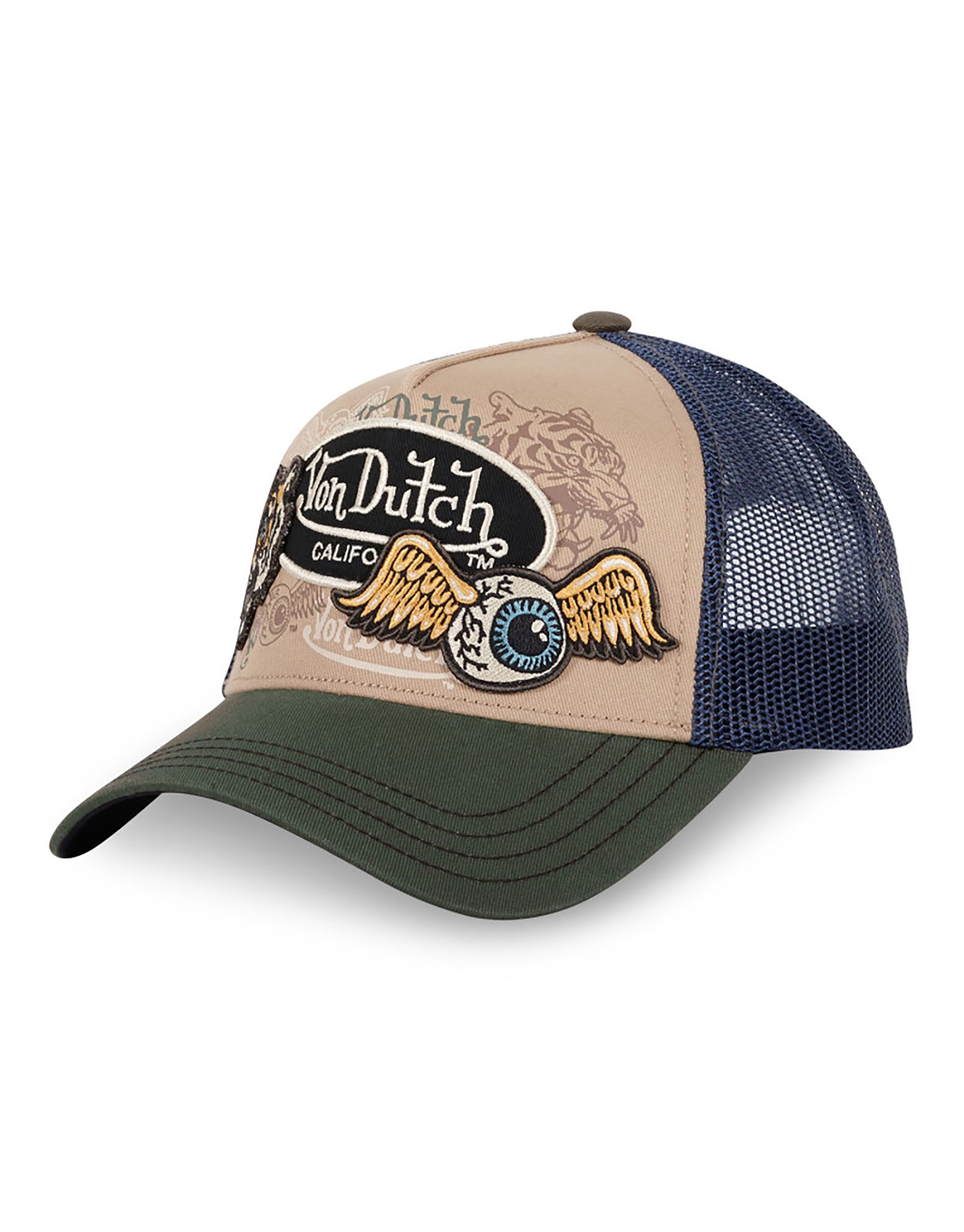 Von Dutch Trucker Cap Patches Tiger