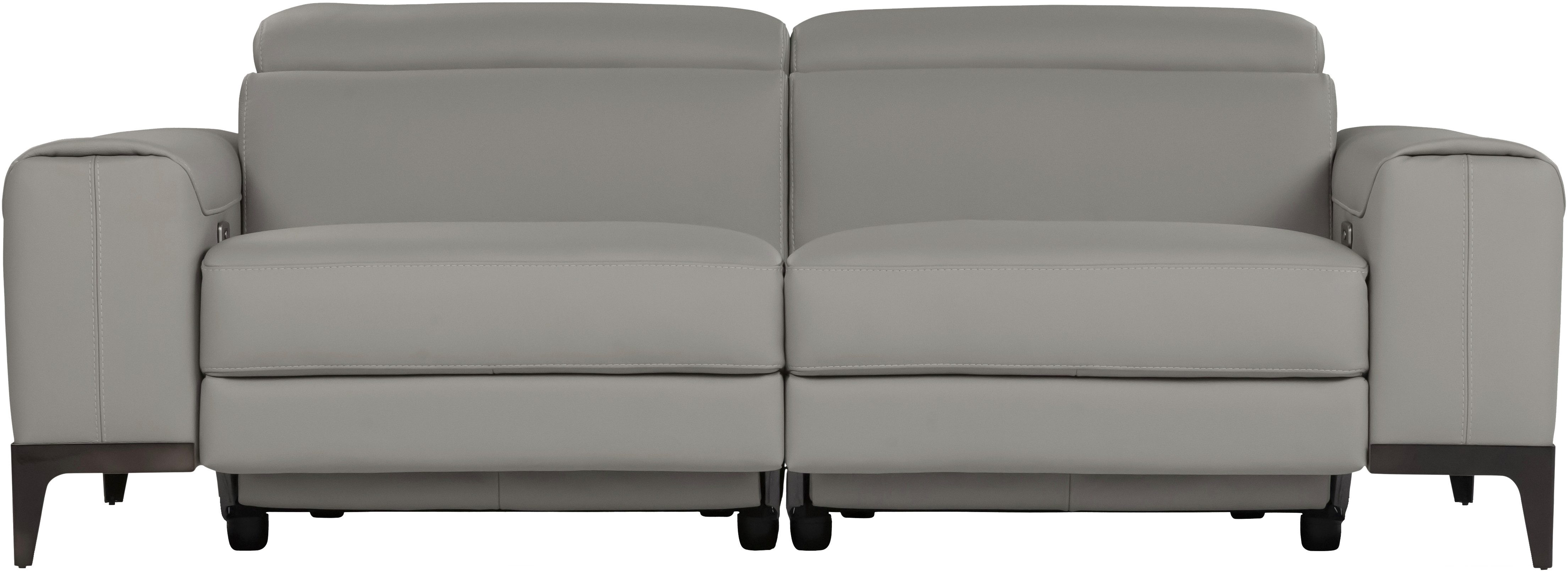 CALIA ITALIA 3-Sitzer Benja, Designsofa mit erstklassigen Komfortfunktionen zum Wohlfühlen, in Leder, mit elektrischer Relaxfunktion