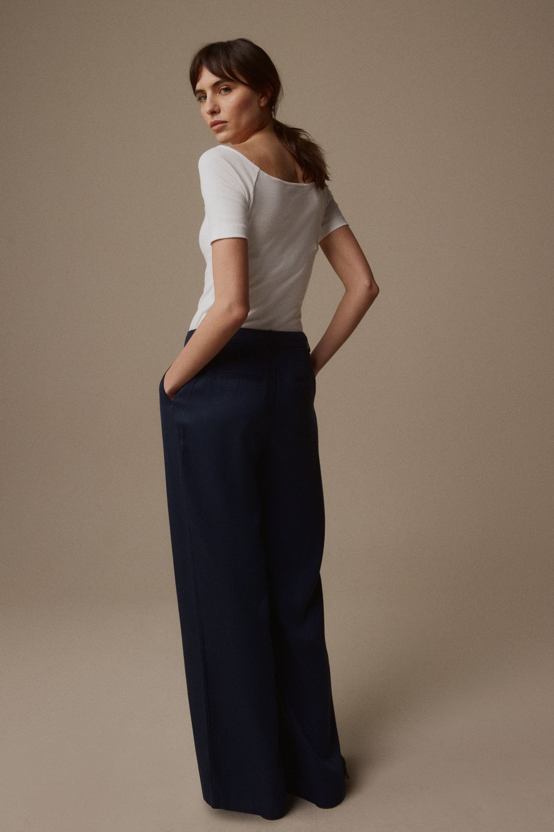 LAURA ASHLEY Stoffhose Laura Ashley Hose günstig online kaufen