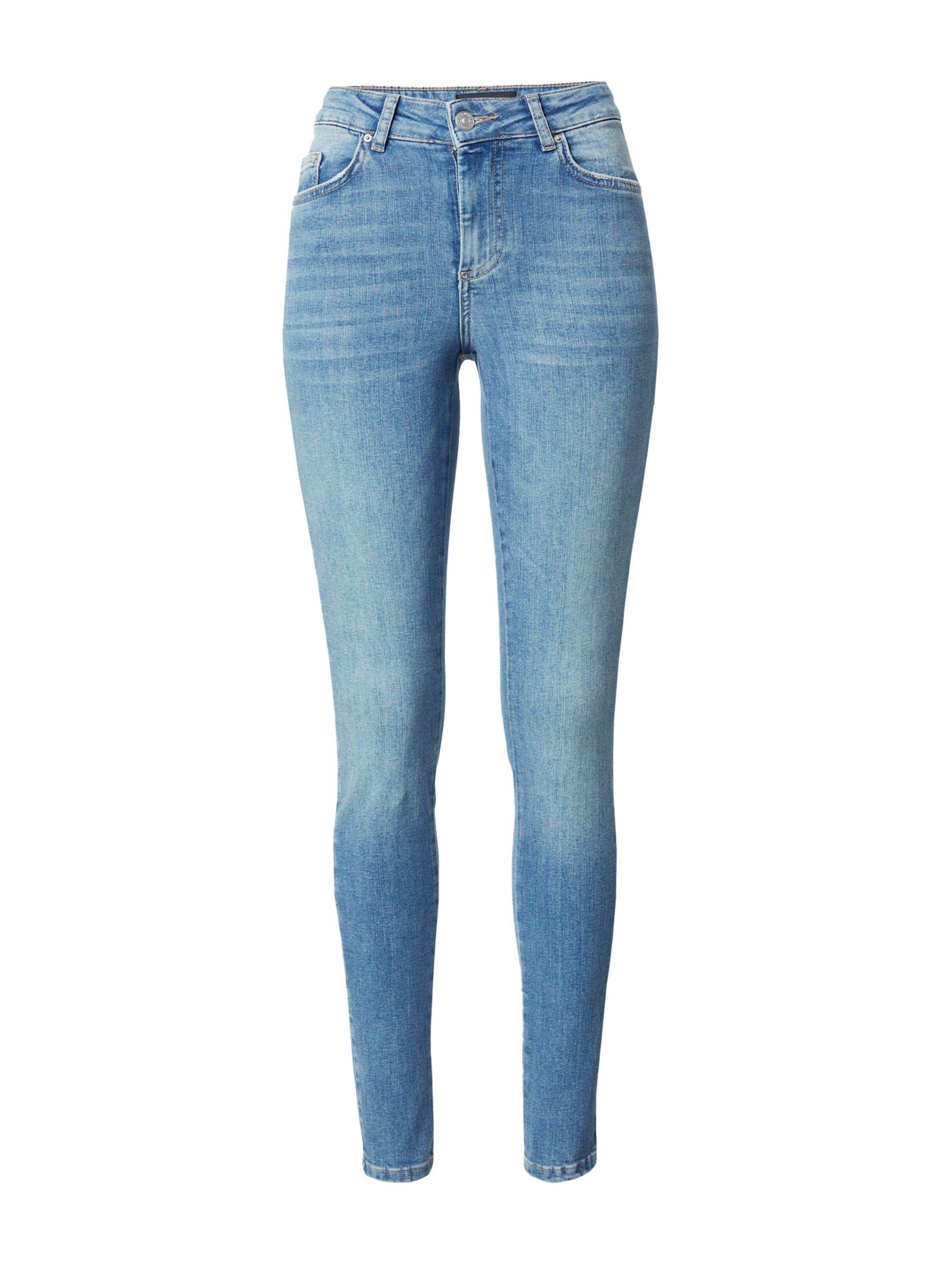 pieces Skinny-fit-Jeans DELLY (1-tlg) Plain/ohne Details