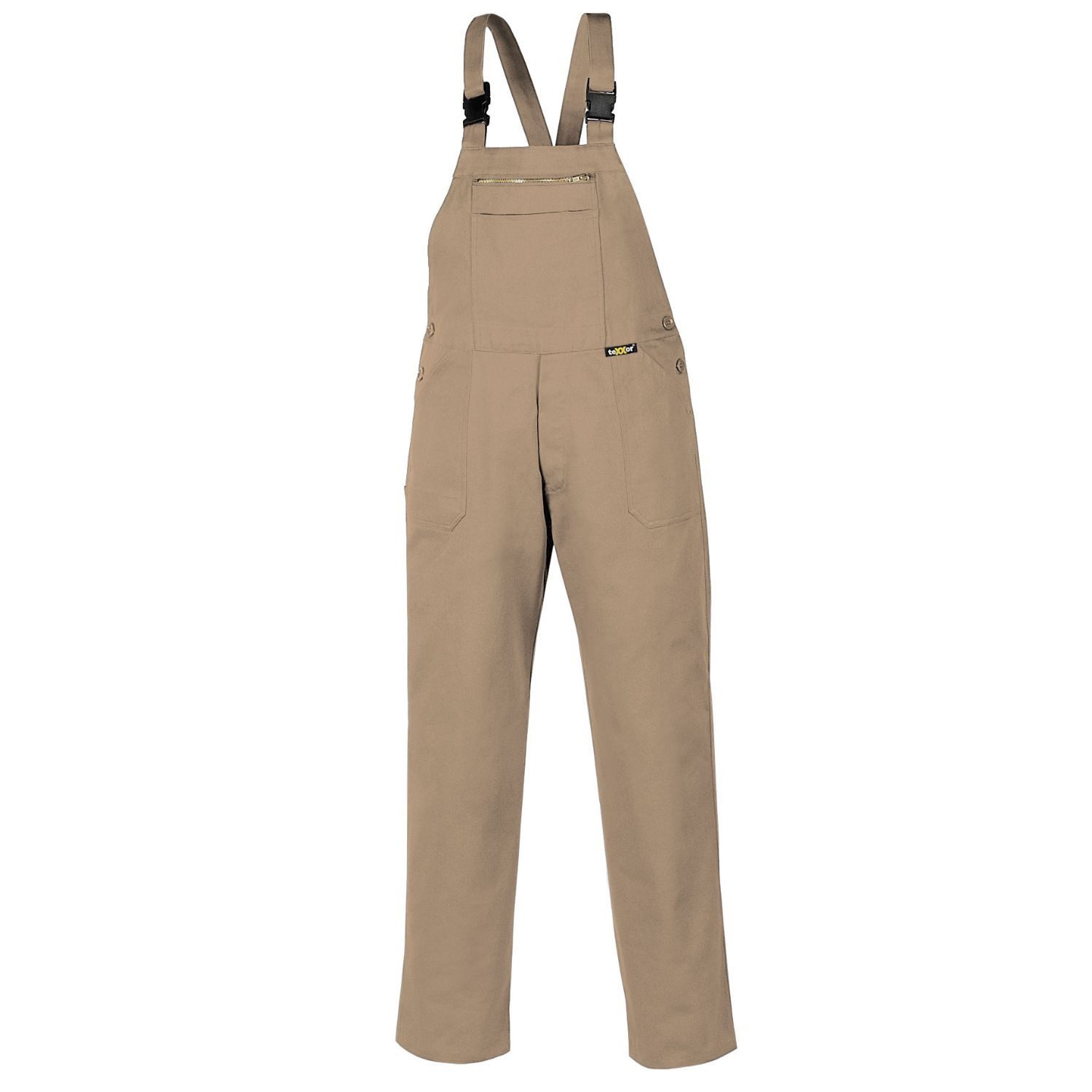 Arbeitslatzhose Latzhose 290 g/m² khaki Größe 29