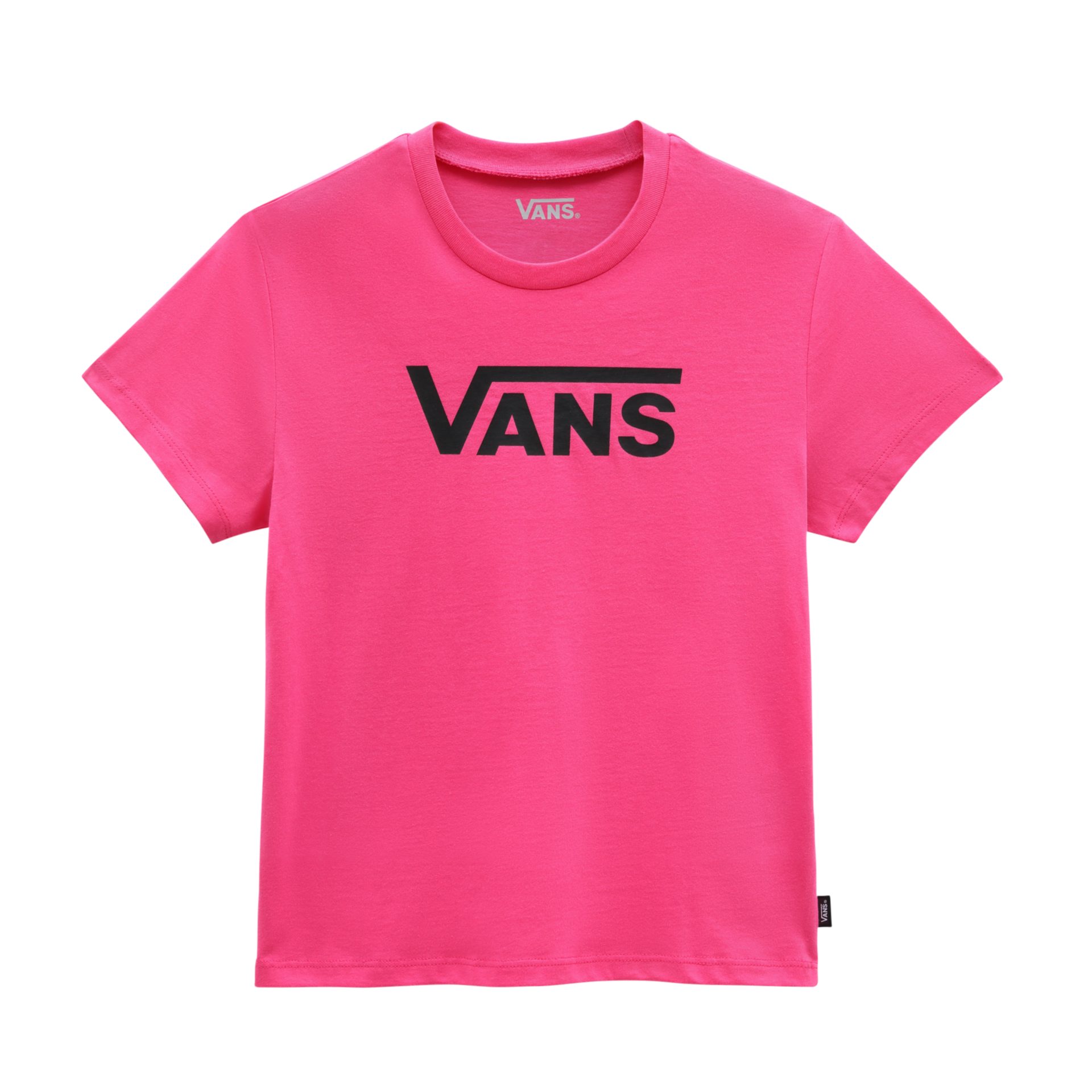 Vans T-Shirt V Logostickerei FLYING V CREW GR mit GIRLS FLYING